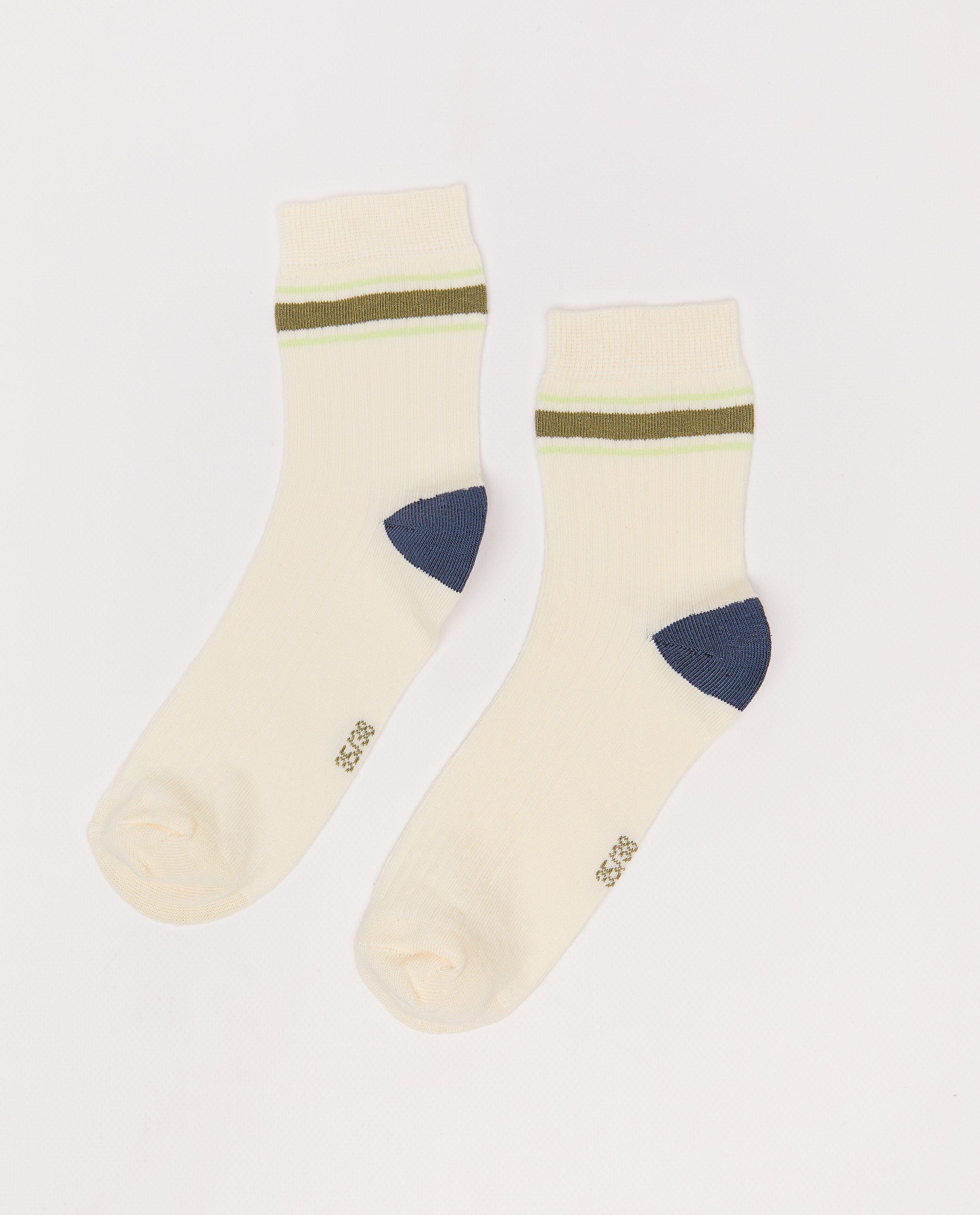 Kousen met color block