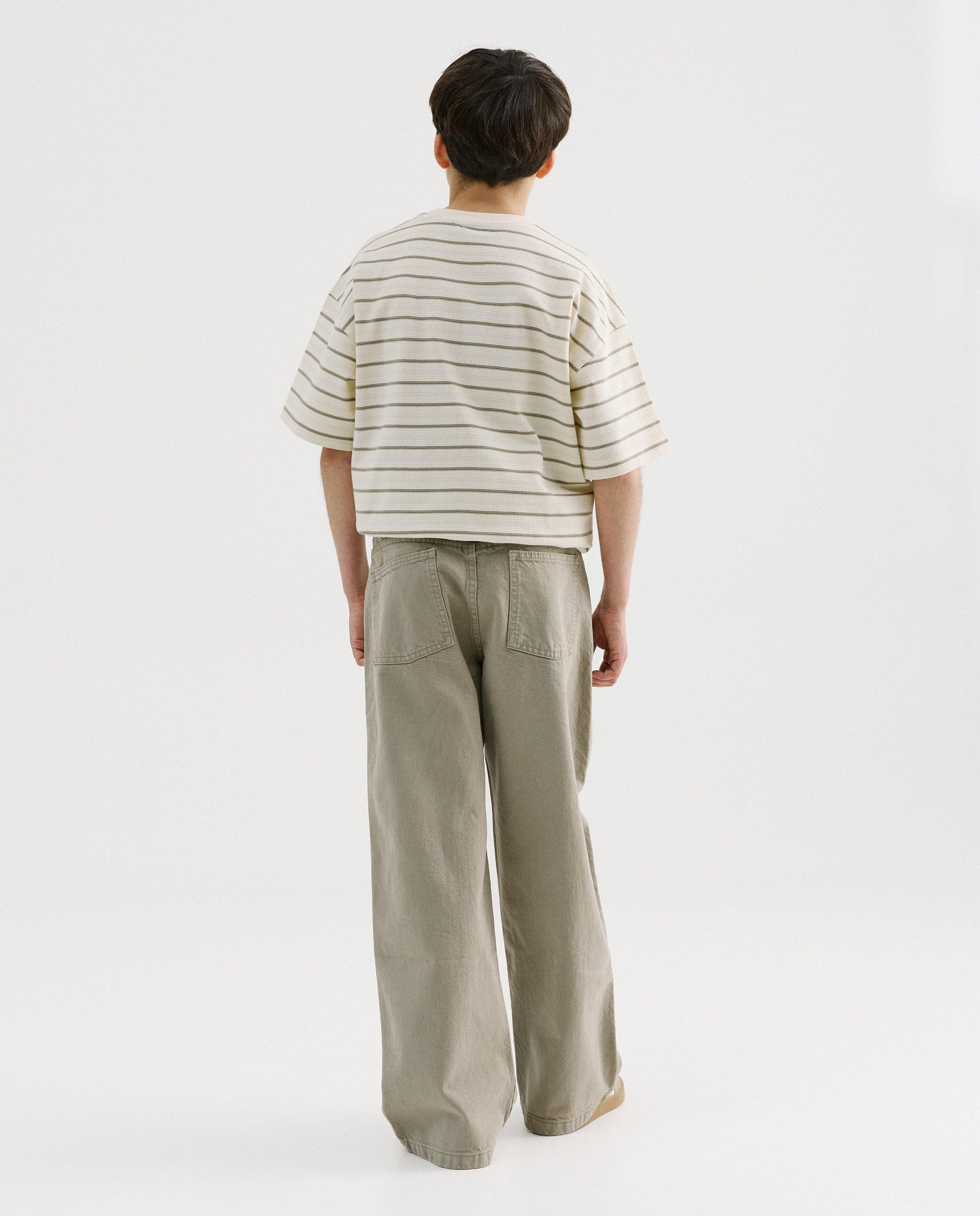 Jeans - Groene broek, skater fit