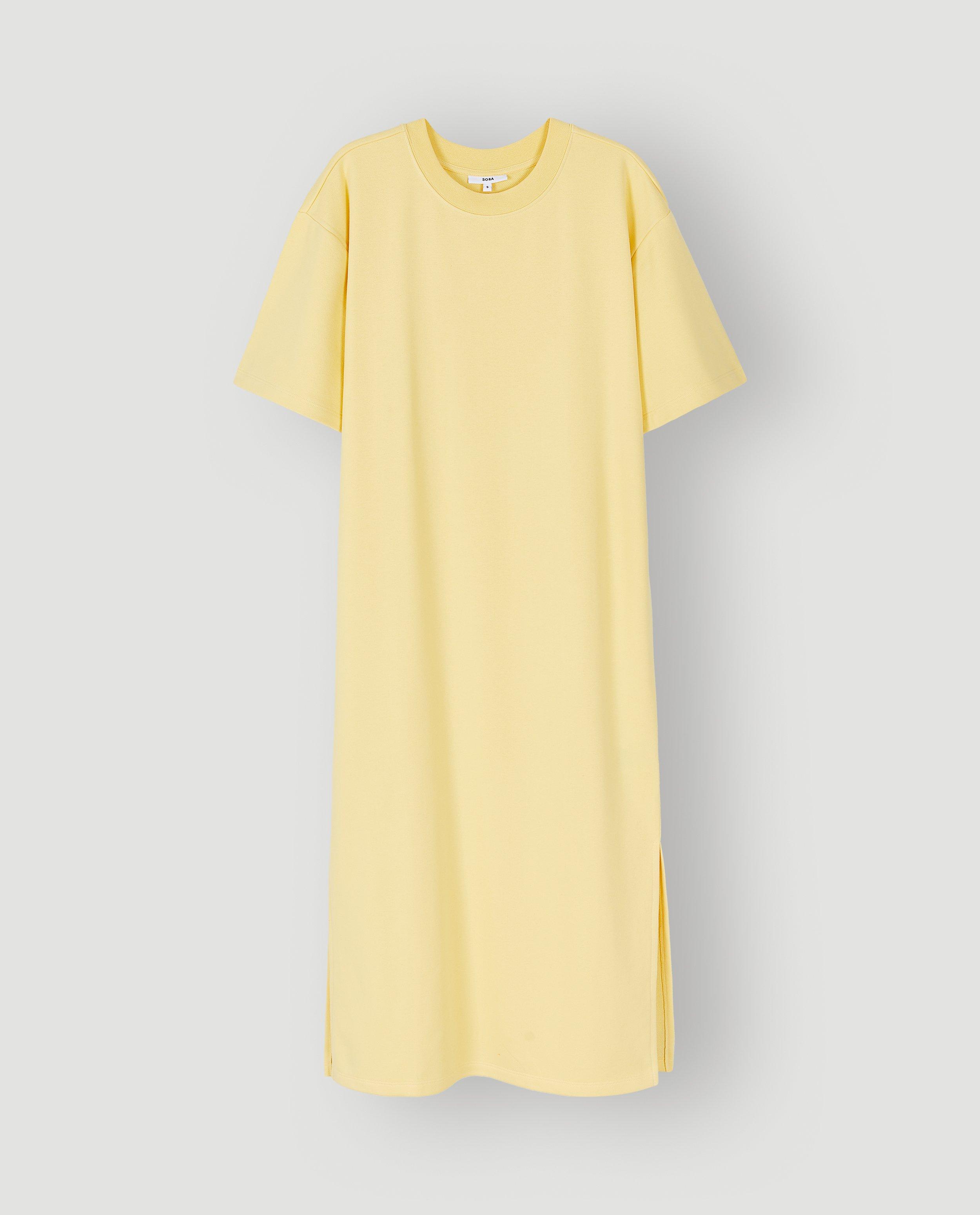 Robe T-shirt - D&eacute;tails du produit - jaune claire - image num&eacute;ro 4