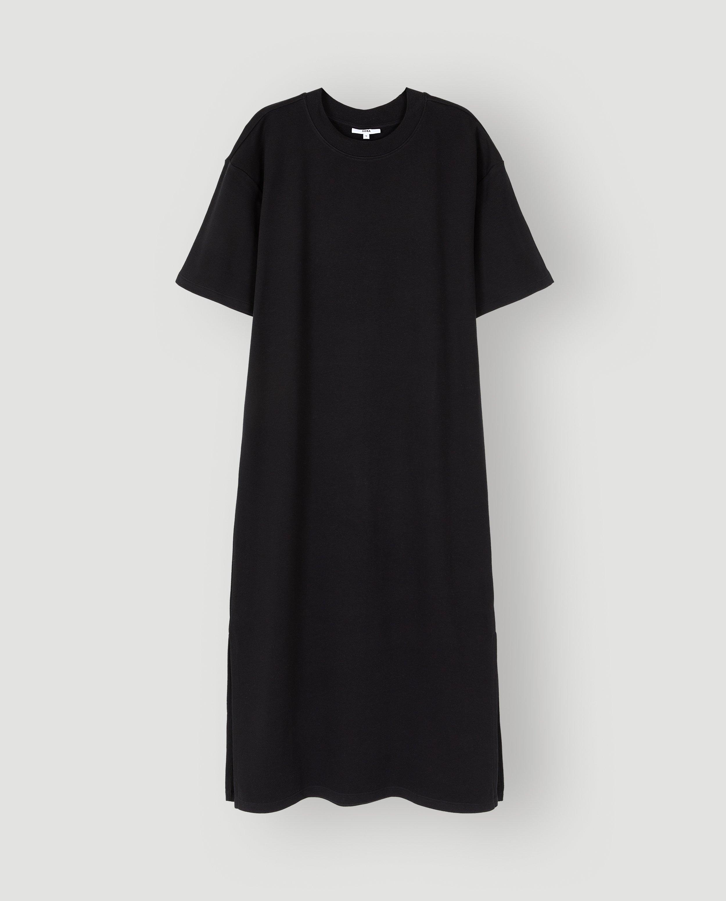 Zwarte T-shirtjurk - Product Detail - zwart - afbeelding nummer 4