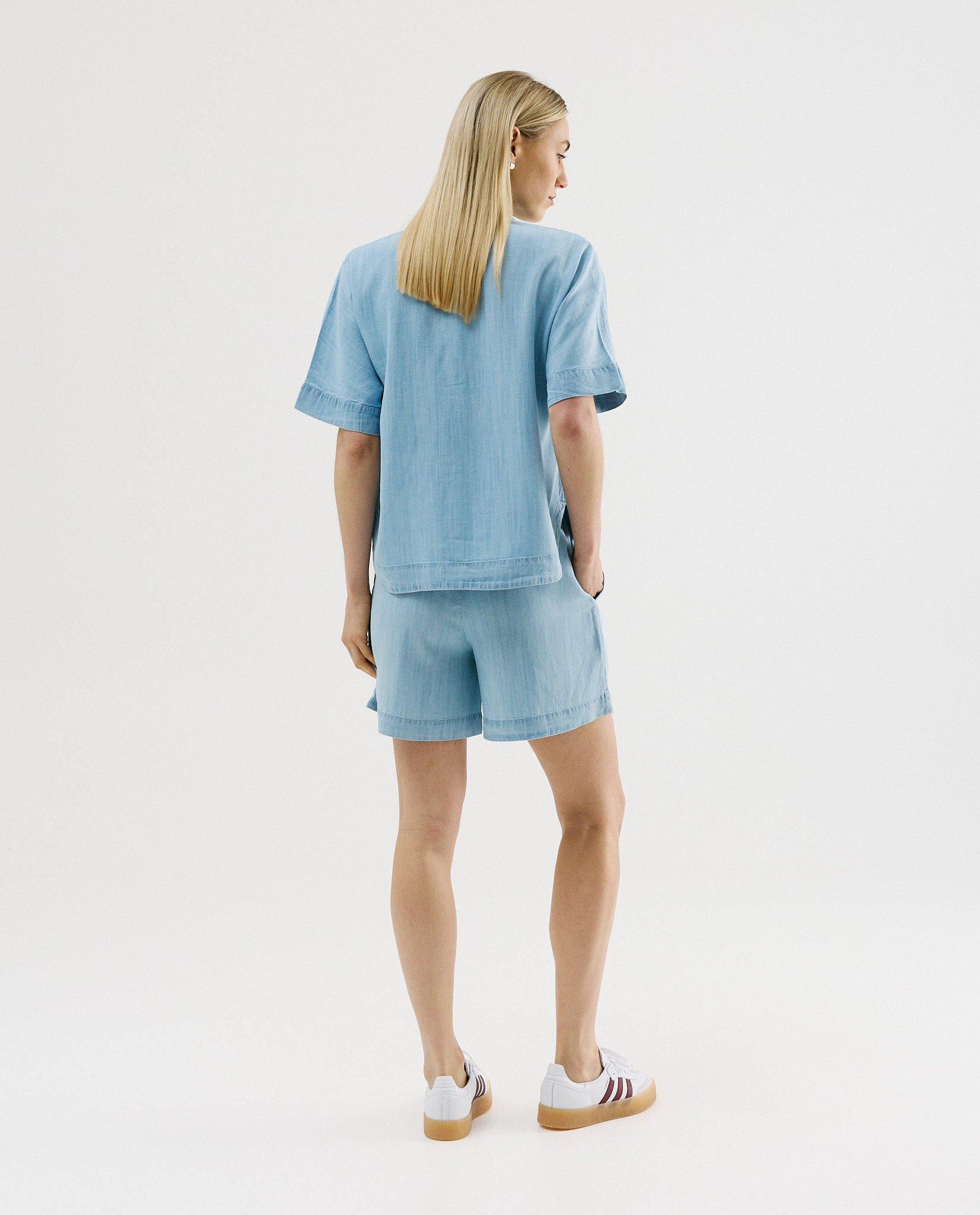 Short bleu clair - D&eacute;tails du produit - bleu clair - image num&eacute;ro 2