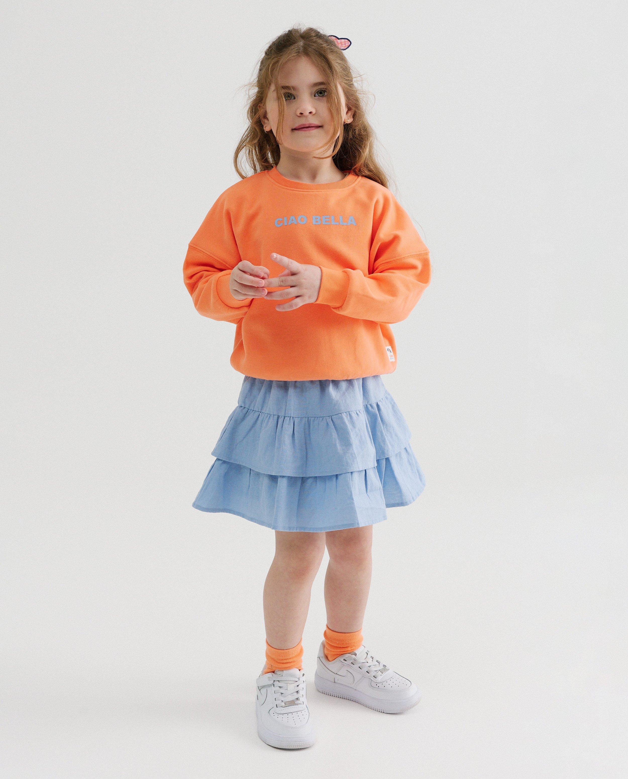 Sweater met backprint - Product Detail - oranje - afbeelding nummer 2