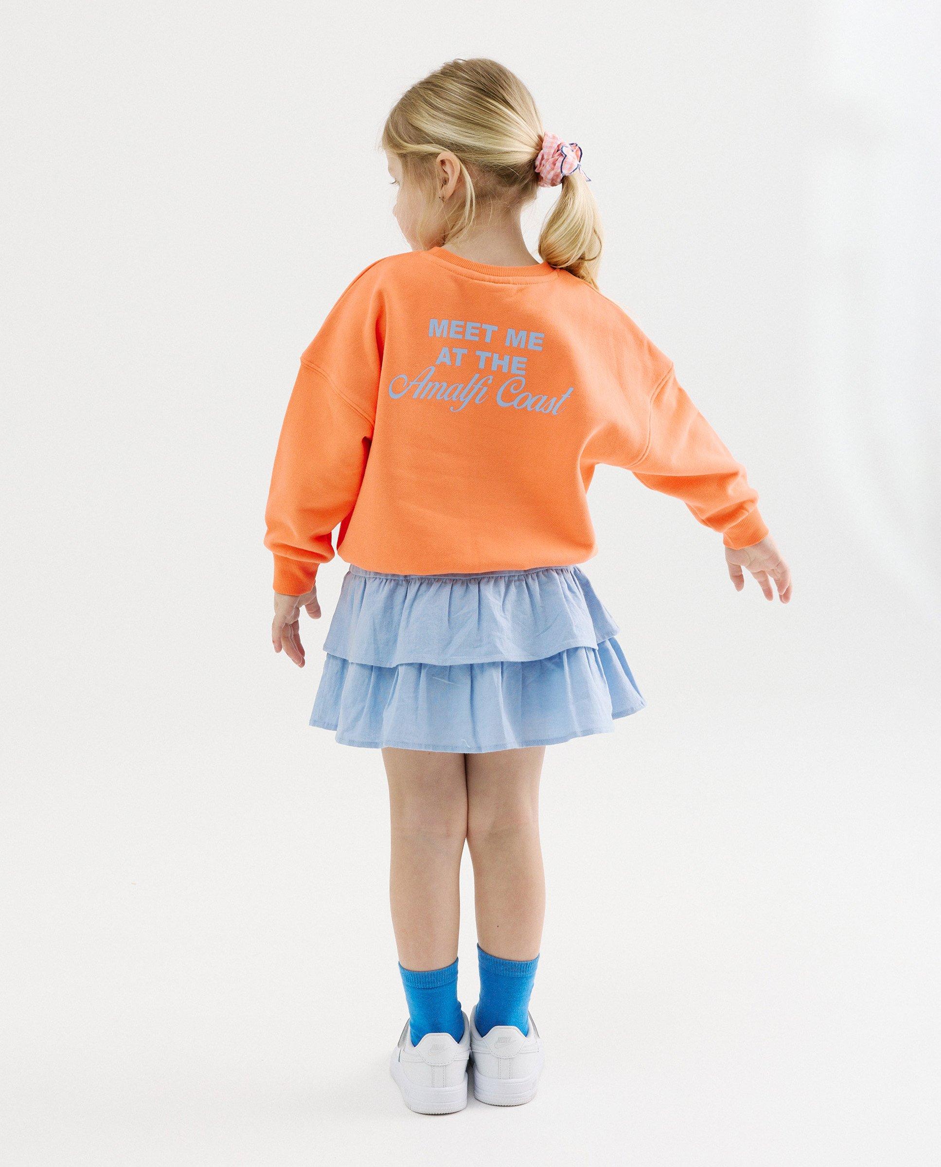 Sweater met backprint - Product Detail - oranje - afbeelding nummer 4