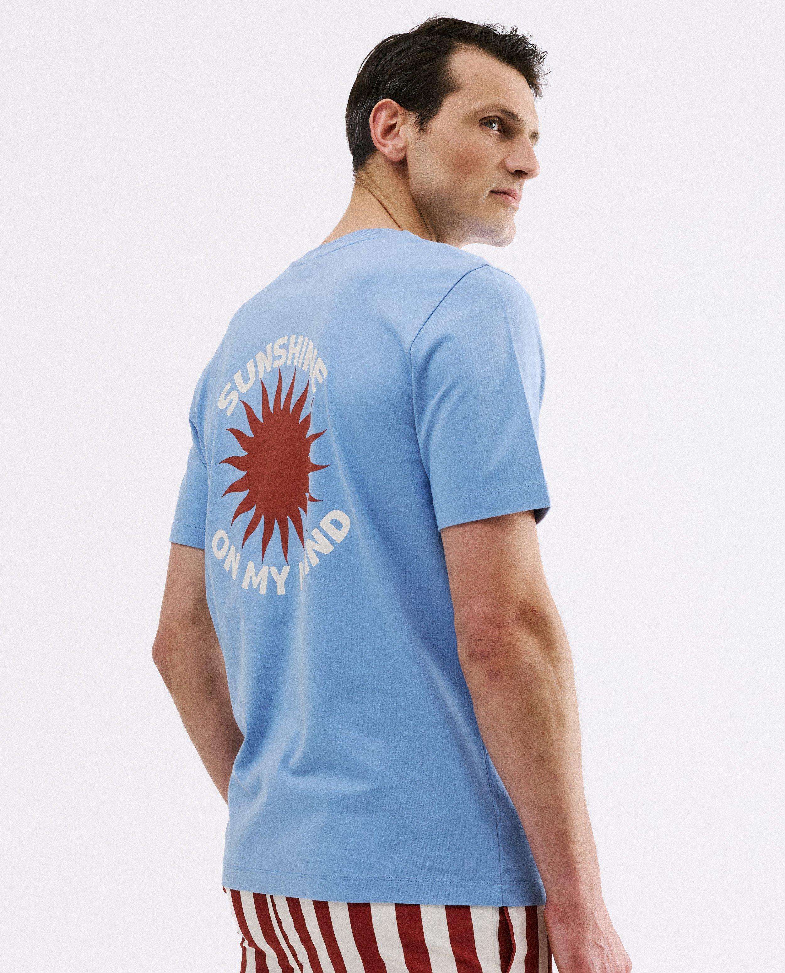 T-shirt met backprint, regular fit
