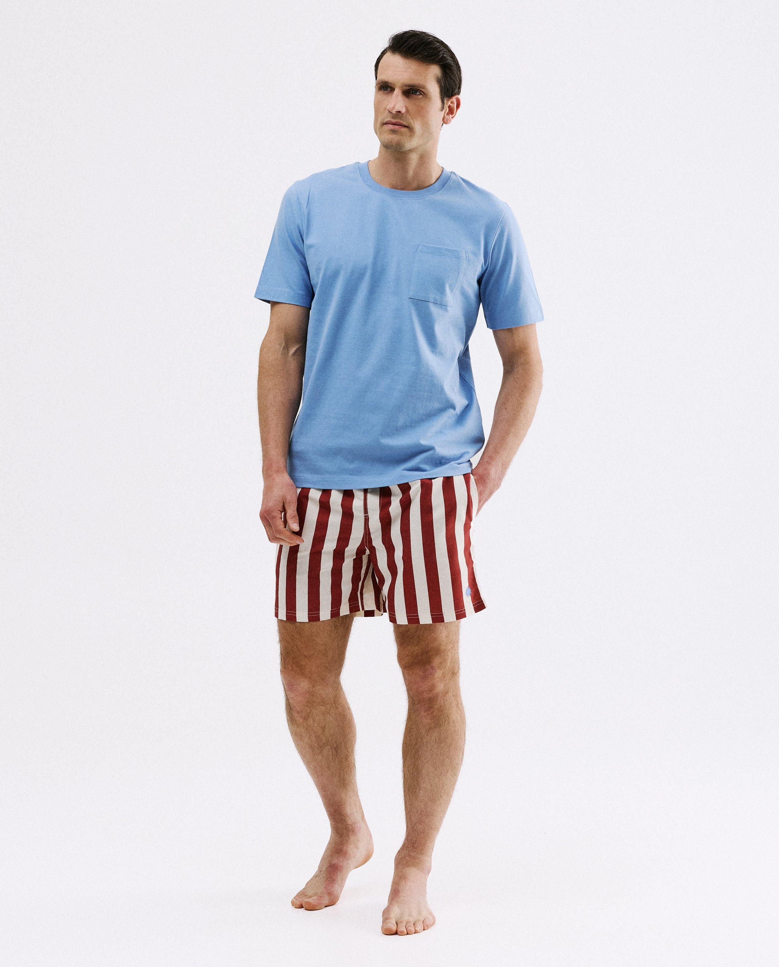 T-shirt met backprint, regular fit - Product Detail - lichtblauw - afbeelding nummer 3
