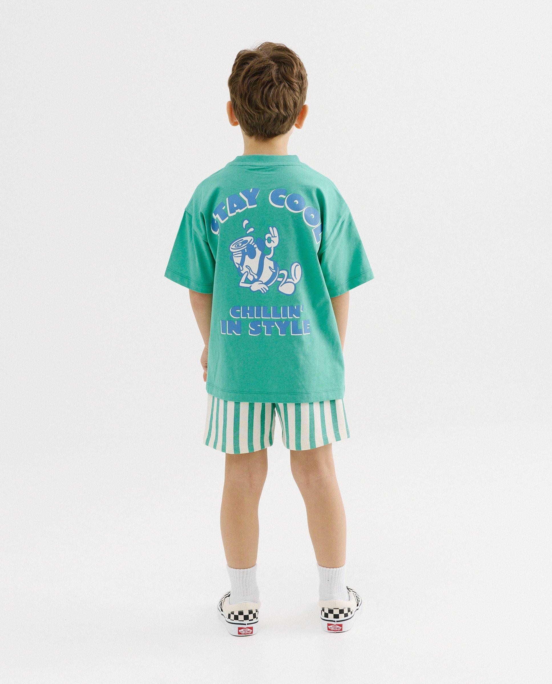 T-shirt avec imprim&eacute; au dos - D&eacute;tails du produit - khaki - image num&eacute;ro 4