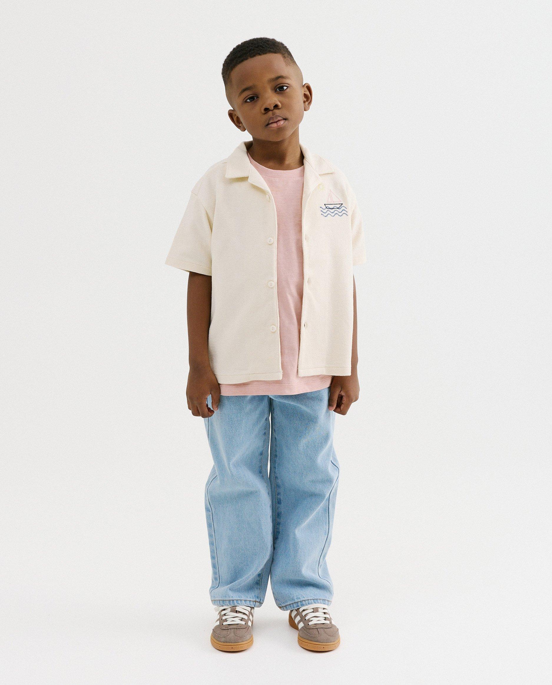 Jeans bleu clair, loose fit - D&eacute;tails du produit - bleu clair - image num&eacute;ro 1