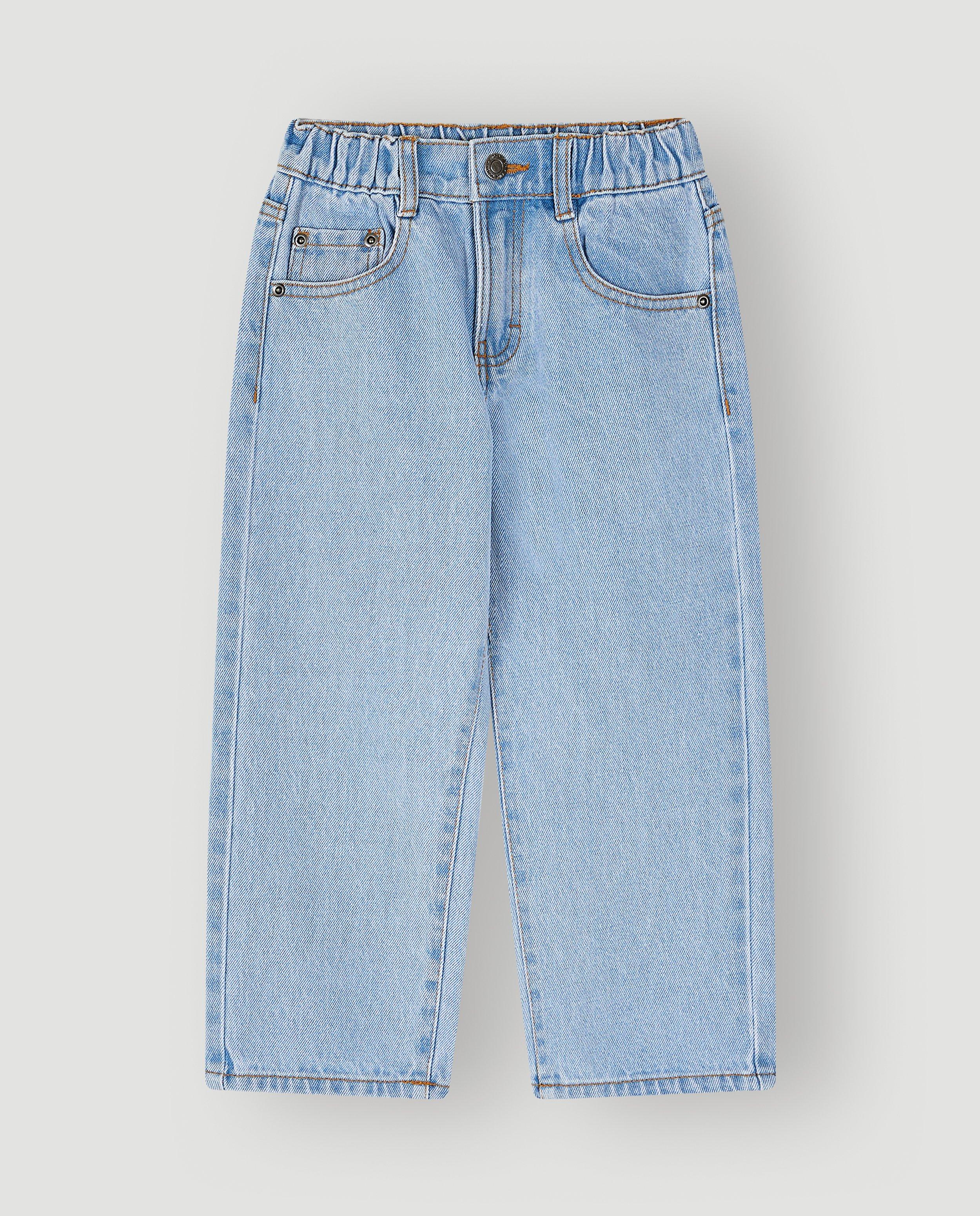 Jeans bleu clair, loose fit - D&eacute;tails du produit - bleu clair - image num&eacute;ro 4