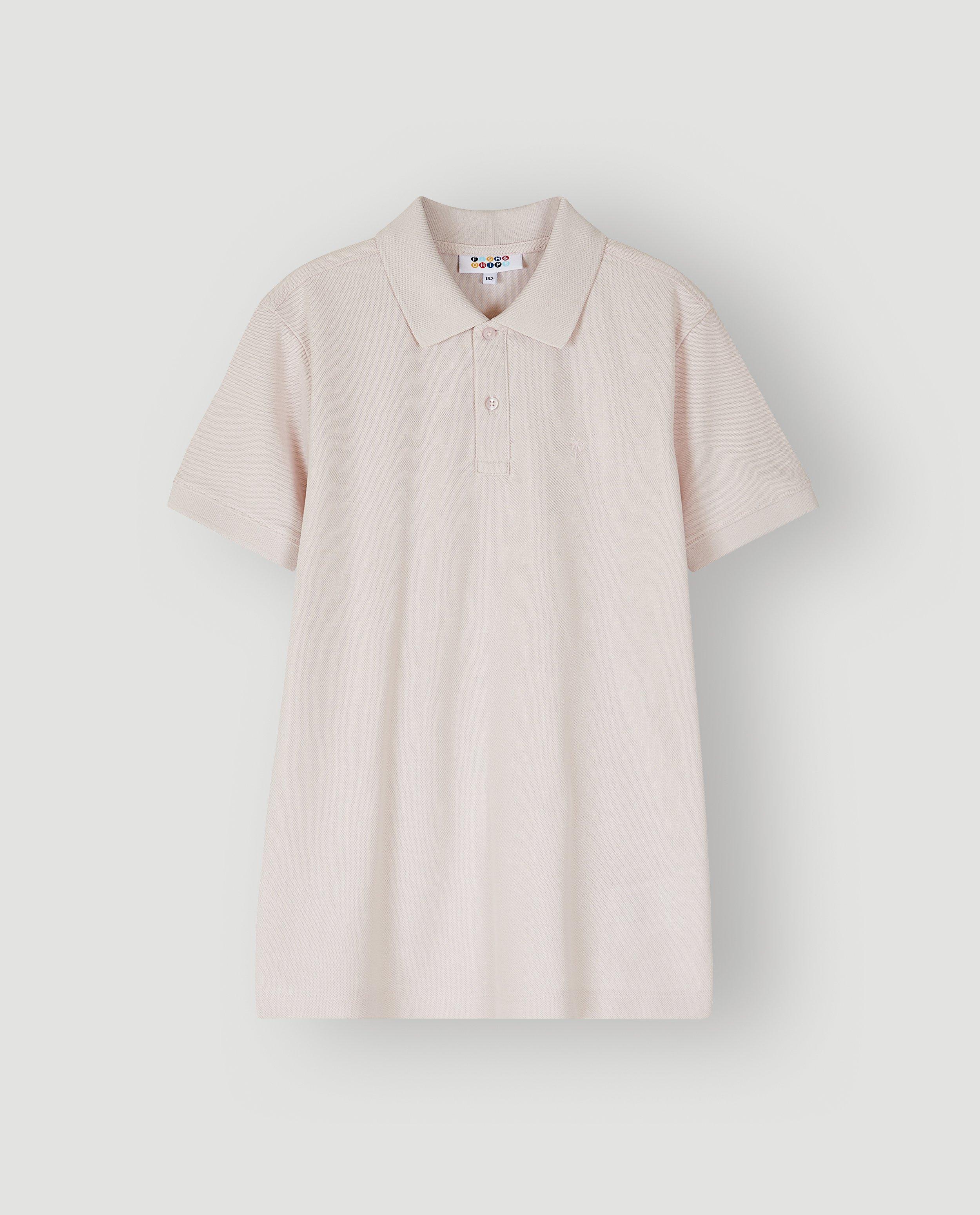 Polo avec un palmier brod&eacute; - D&eacute;tails du produit - lilas - image num&eacute;ro 4