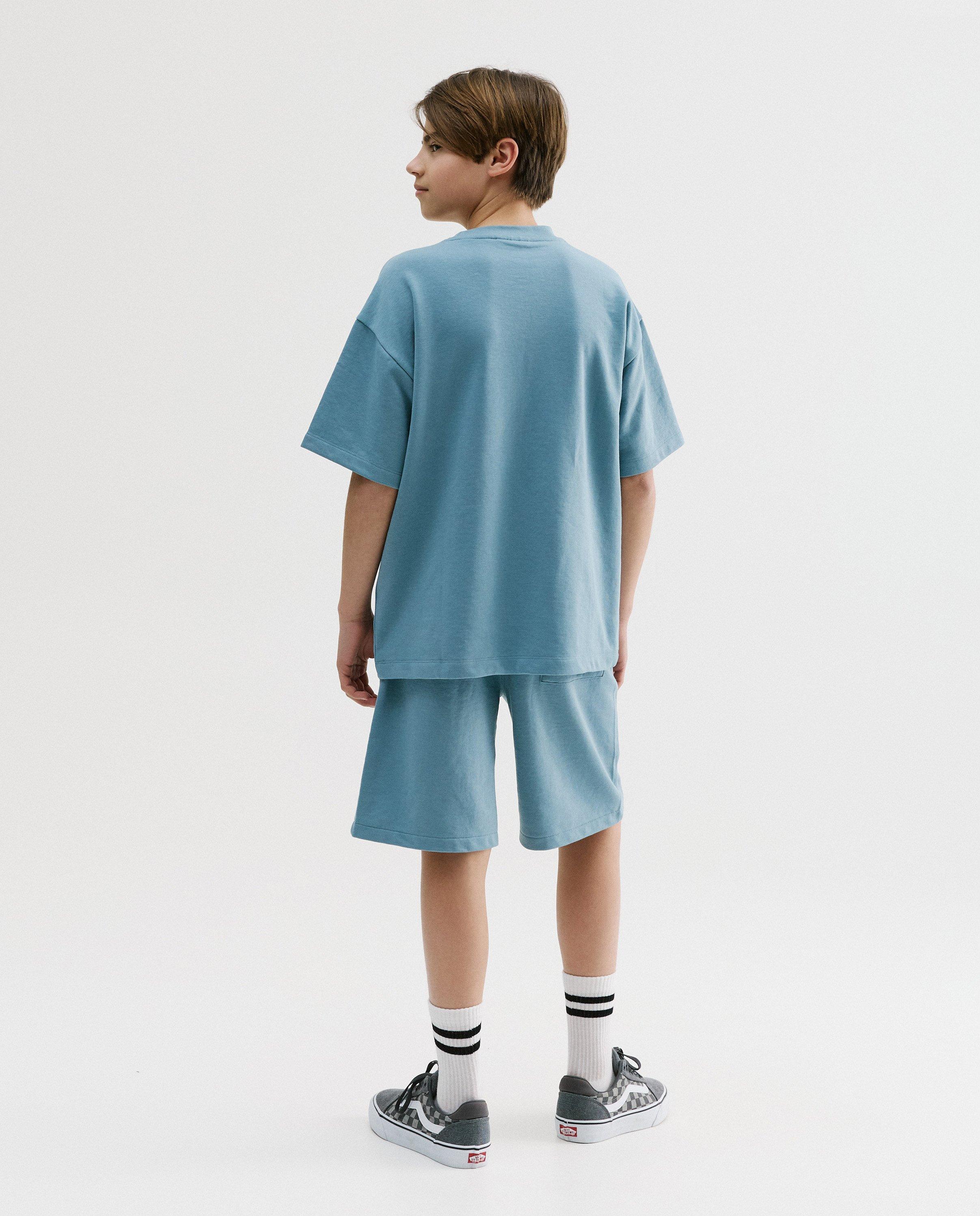 T-shirt avec imprim&eacute; - D&eacute;tails du produit - bleu - image num&eacute;ro 3