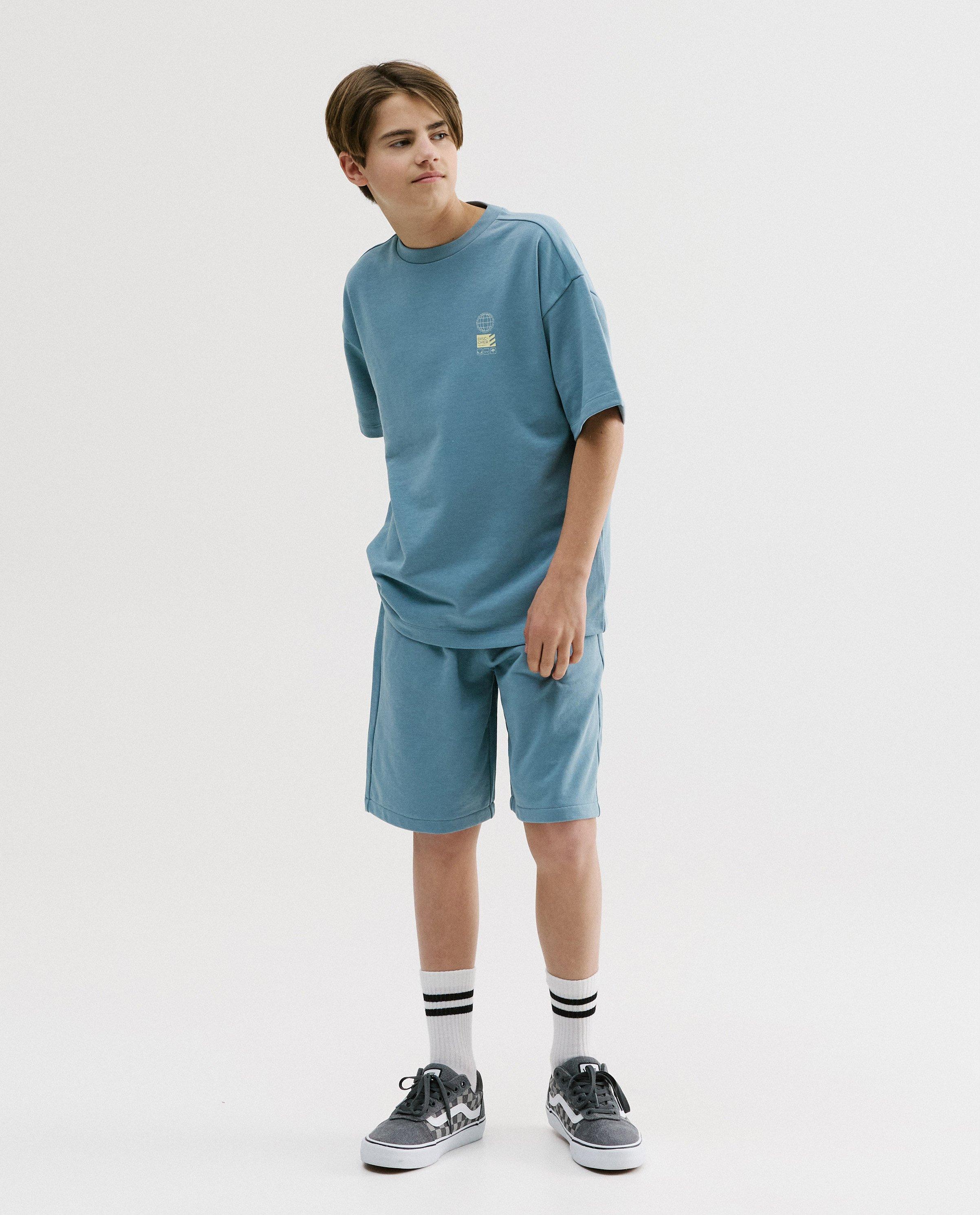 Short bleu - D&eacute;tails du produit - bleu - image num&eacute;ro 1