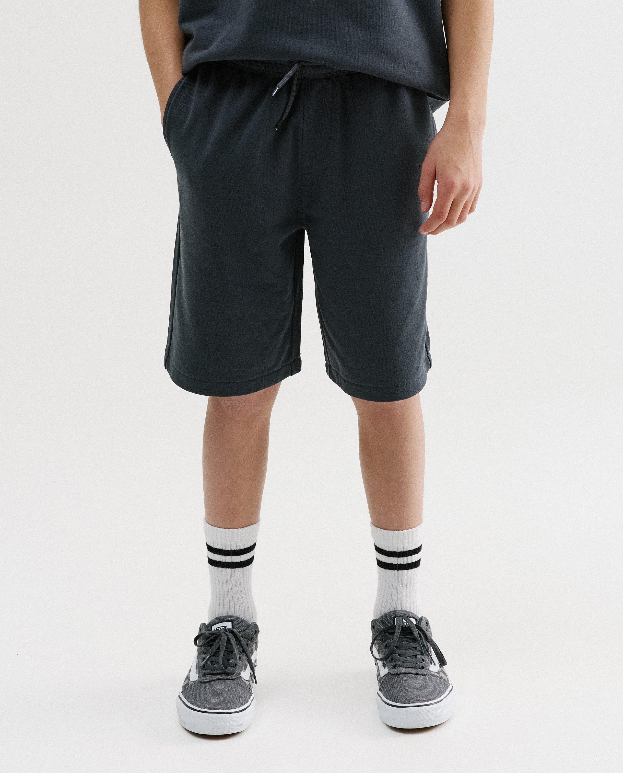 Donkergrijze short van sweatstof - Product Detail - donkergrijs - afbeelding nummer 3