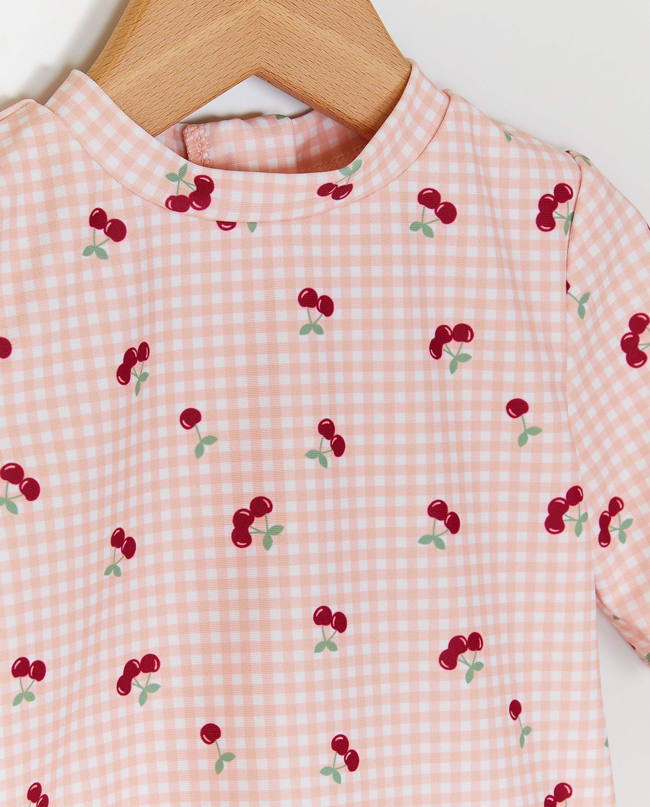 Zwemset: top + broekje, UPF 50+ - Product Detail - roze - afbeelding nummer 3