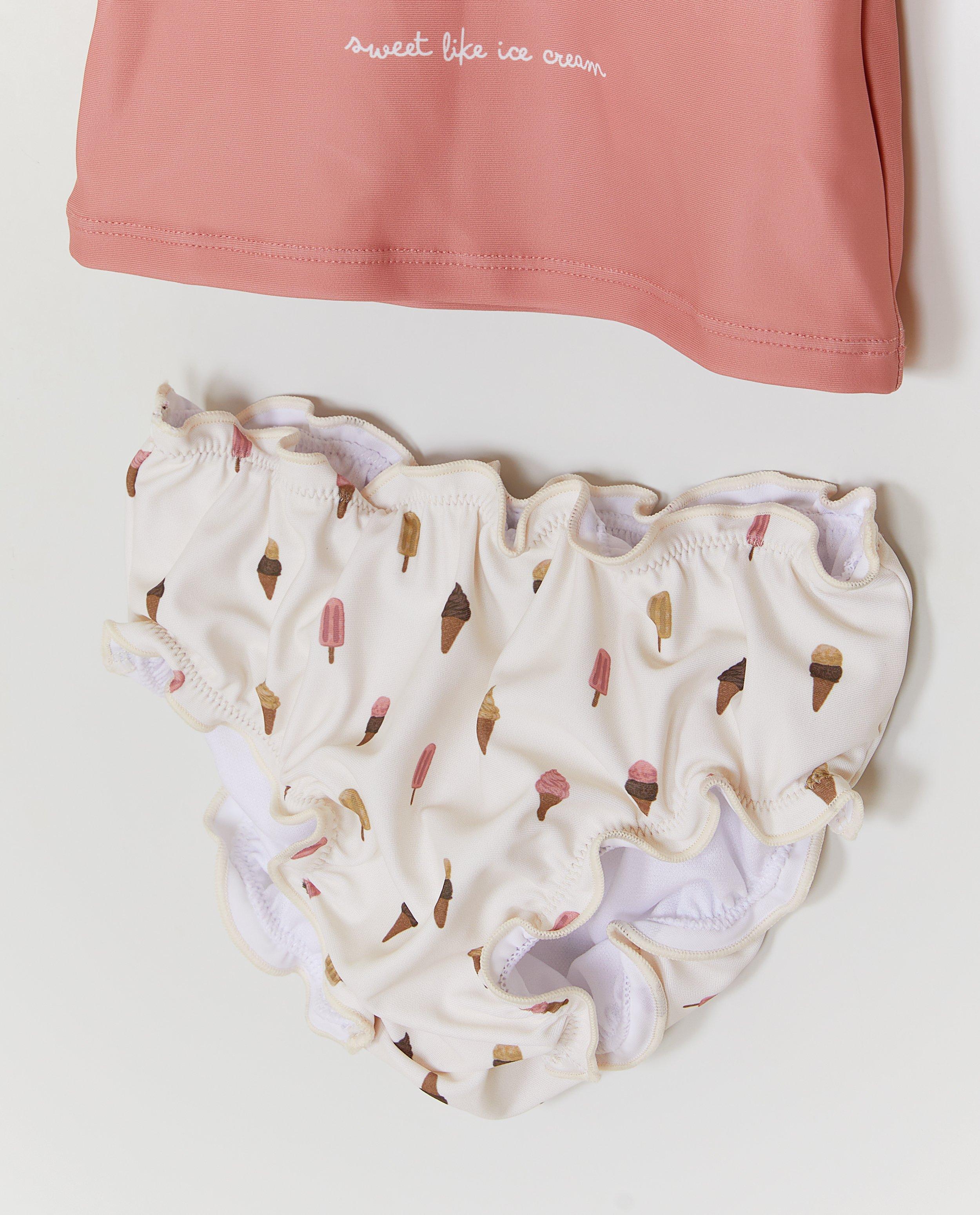 Zwemset: top + broekje, UPF 50+ - Product Detail - roze - afbeelding nummer 3