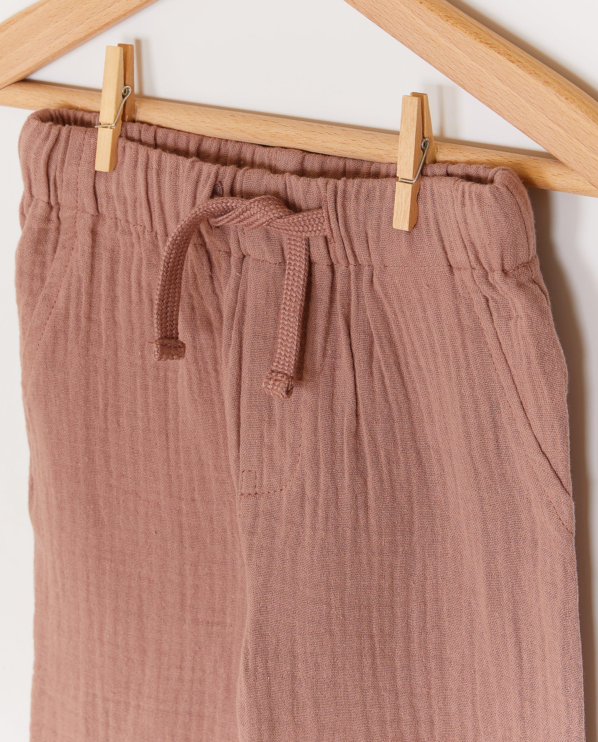 Tetra broek, loose fit - Product Detail - paars - afbeelding nummer 3