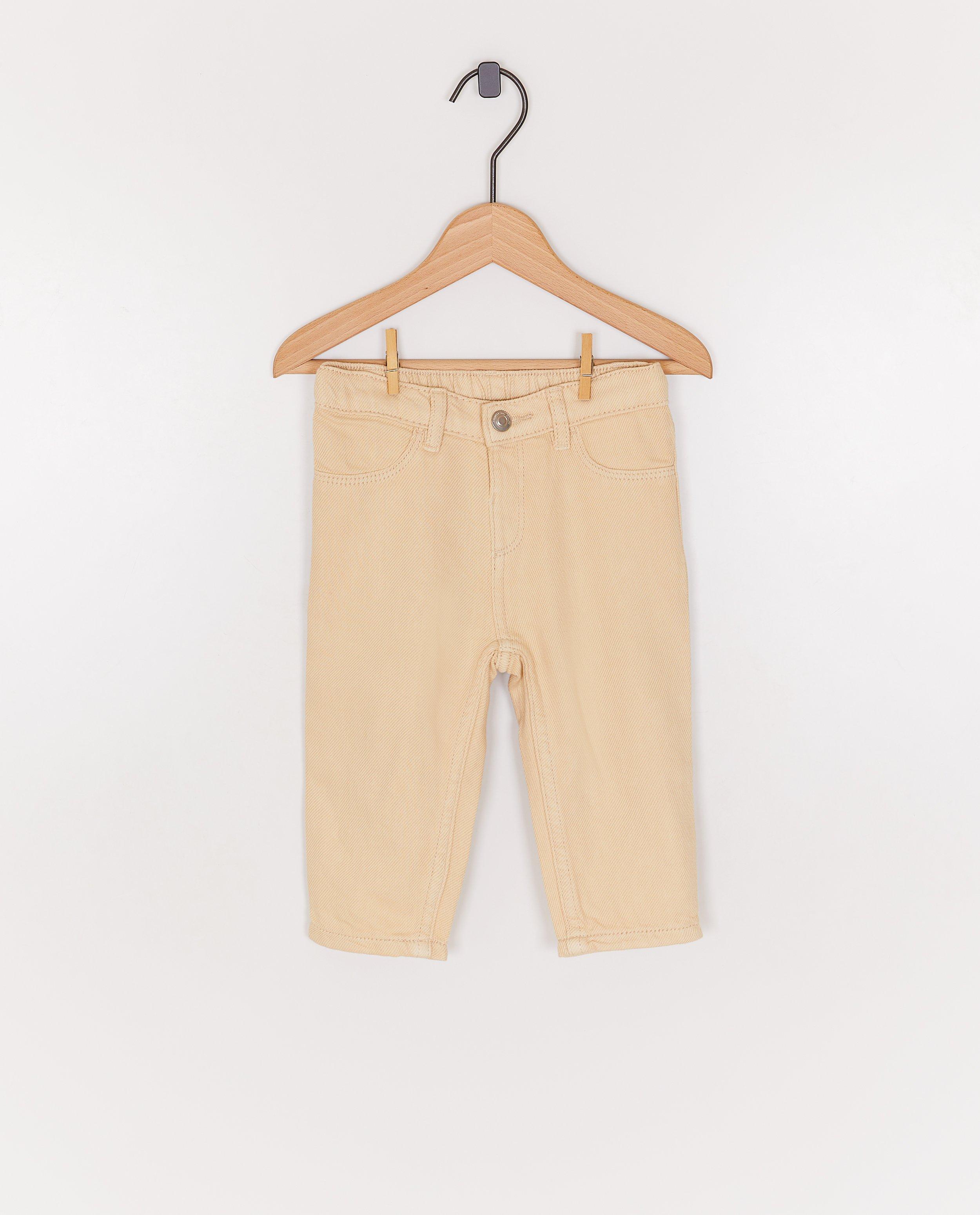 Beige broek, slim fit - Product Detail - wit - afbeelding nummer 1