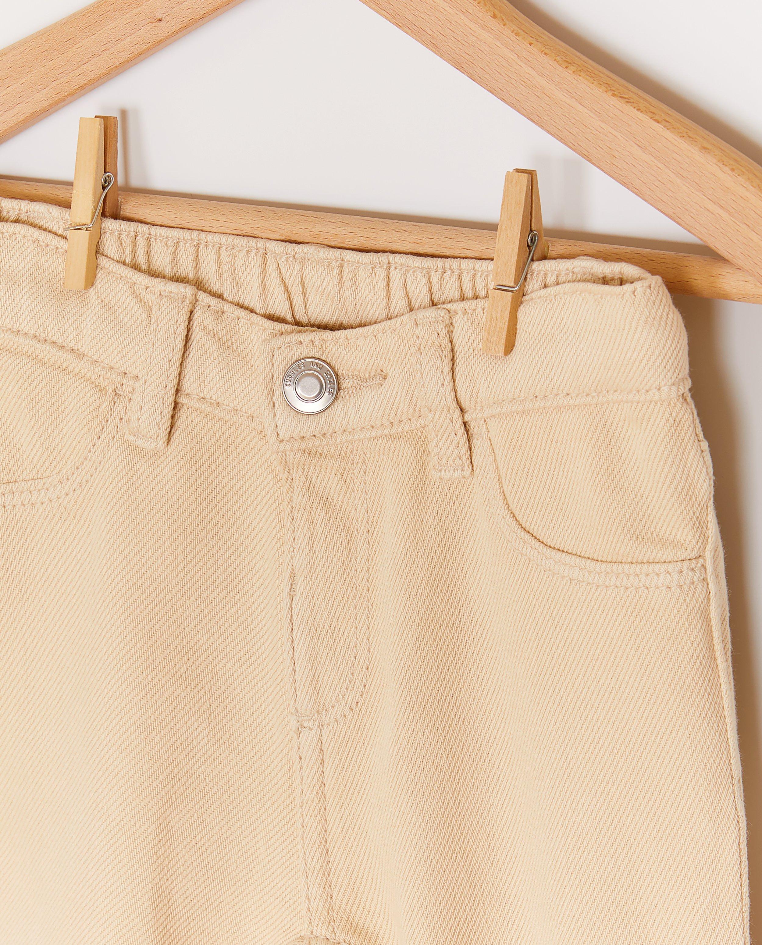 Beige broek, slim fit - Product Detail - wit - afbeelding nummer 3