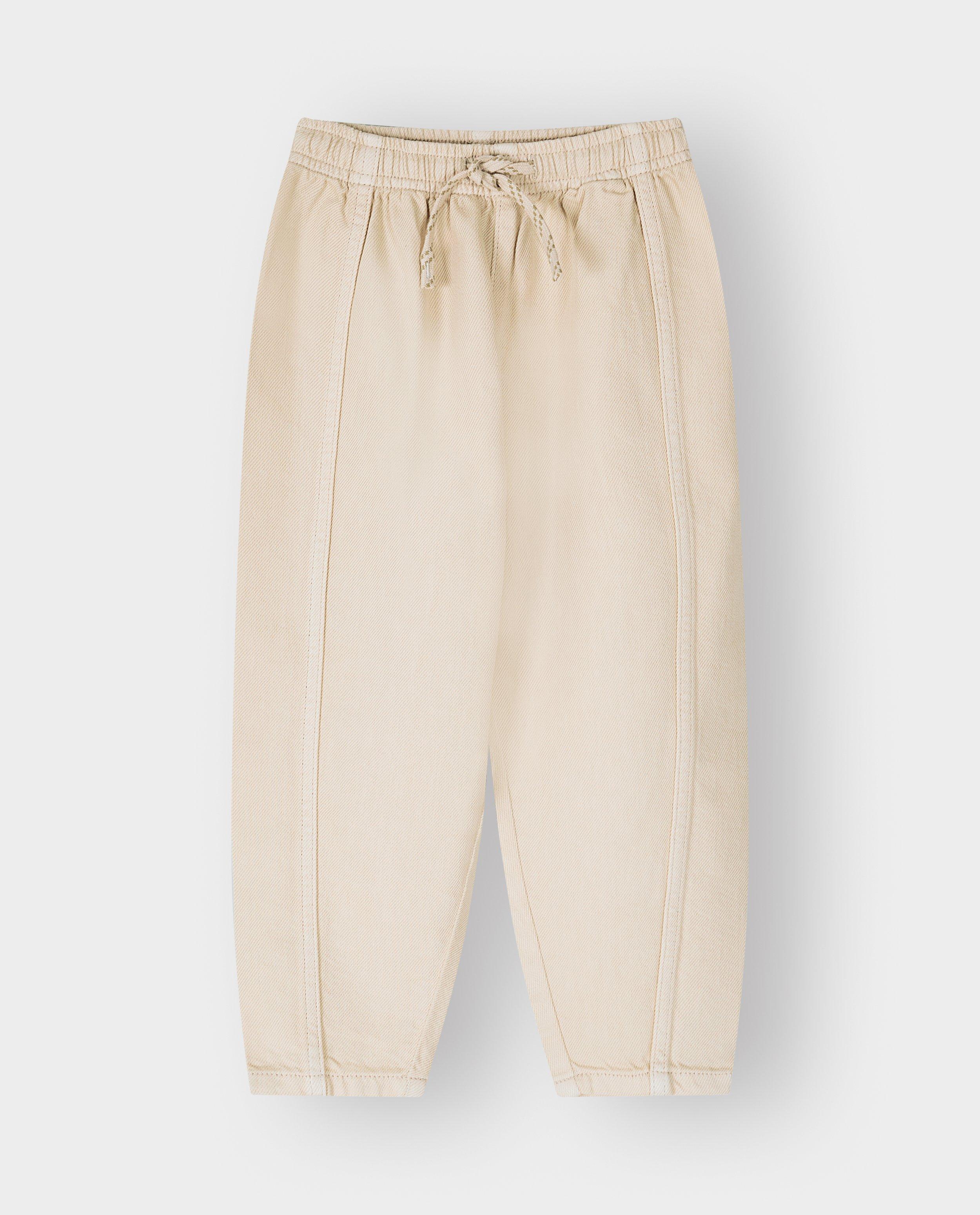 Broek met siernaden, baggy fit, unisex, 92-134 - Product Detail - wit - afbeelding nummer 5