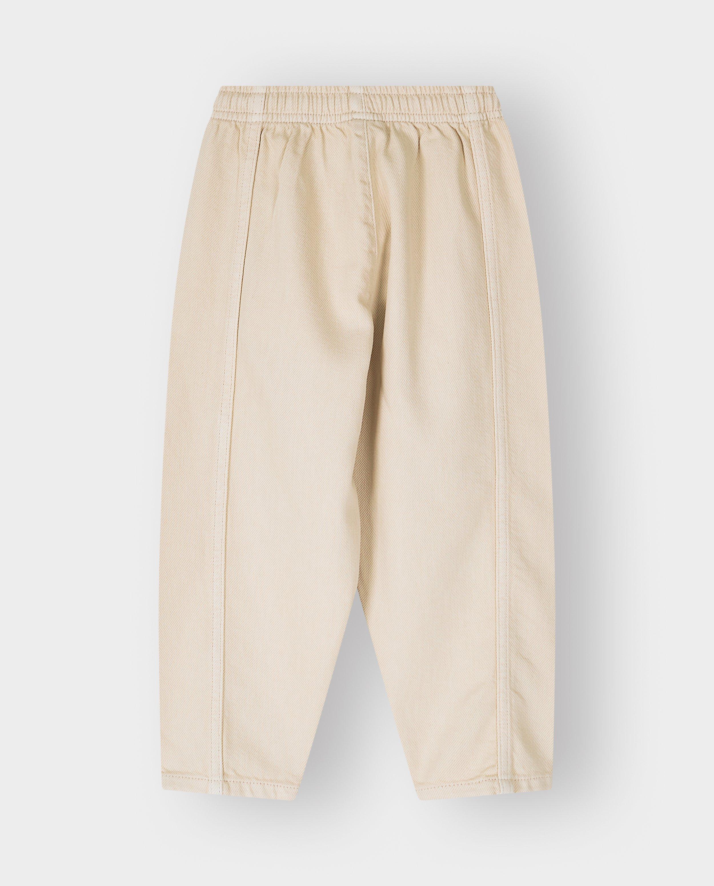 Broek met siernaden, baggy fit, unisex, 92-134 - Product Detail - wit - afbeelding nummer 6