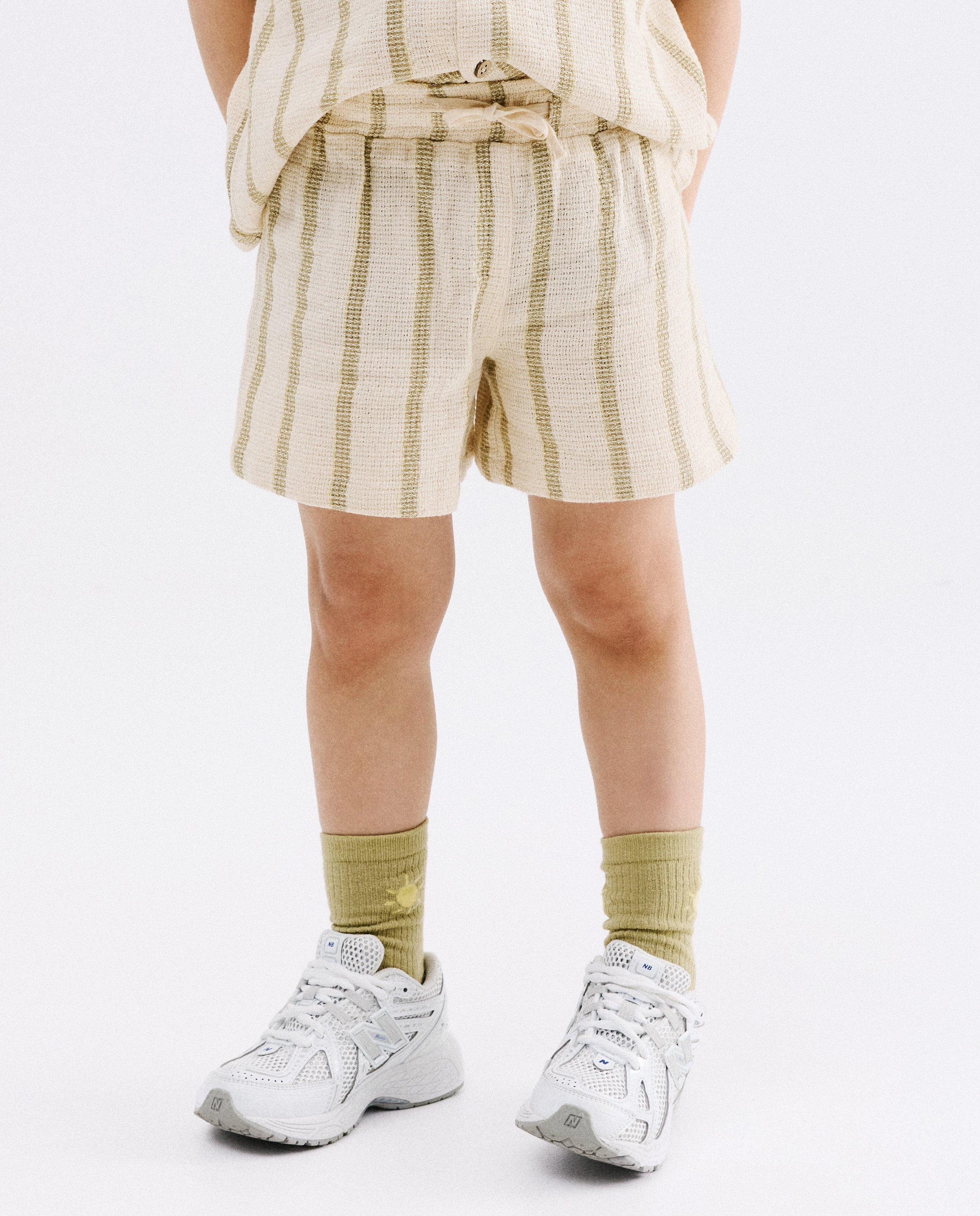 Short met textuur, 98-134 - Product Detail - wit - afbeelding nummer 3