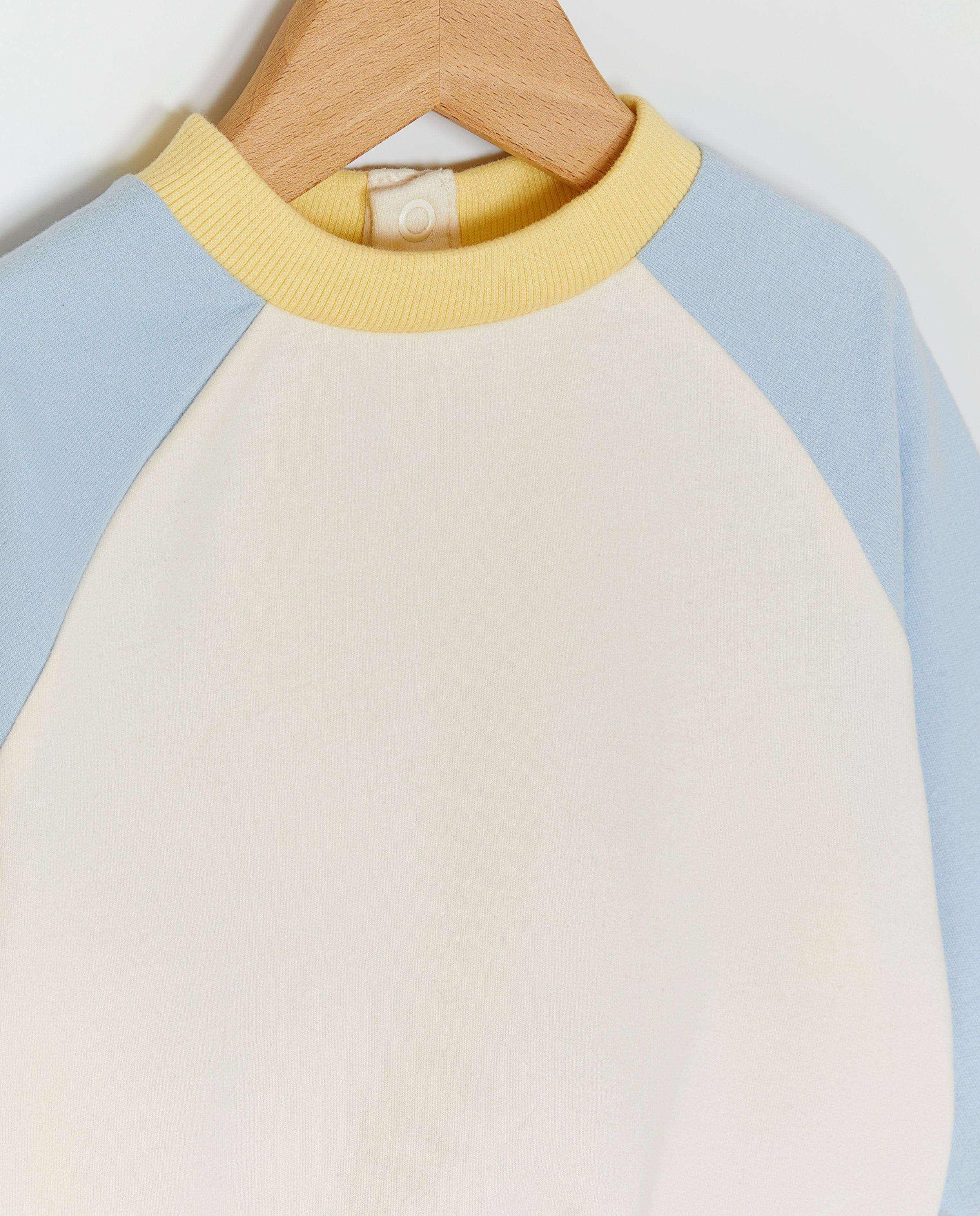 Sweater met color block - Product Detail - lichtblauw - afbeelding nummer 3