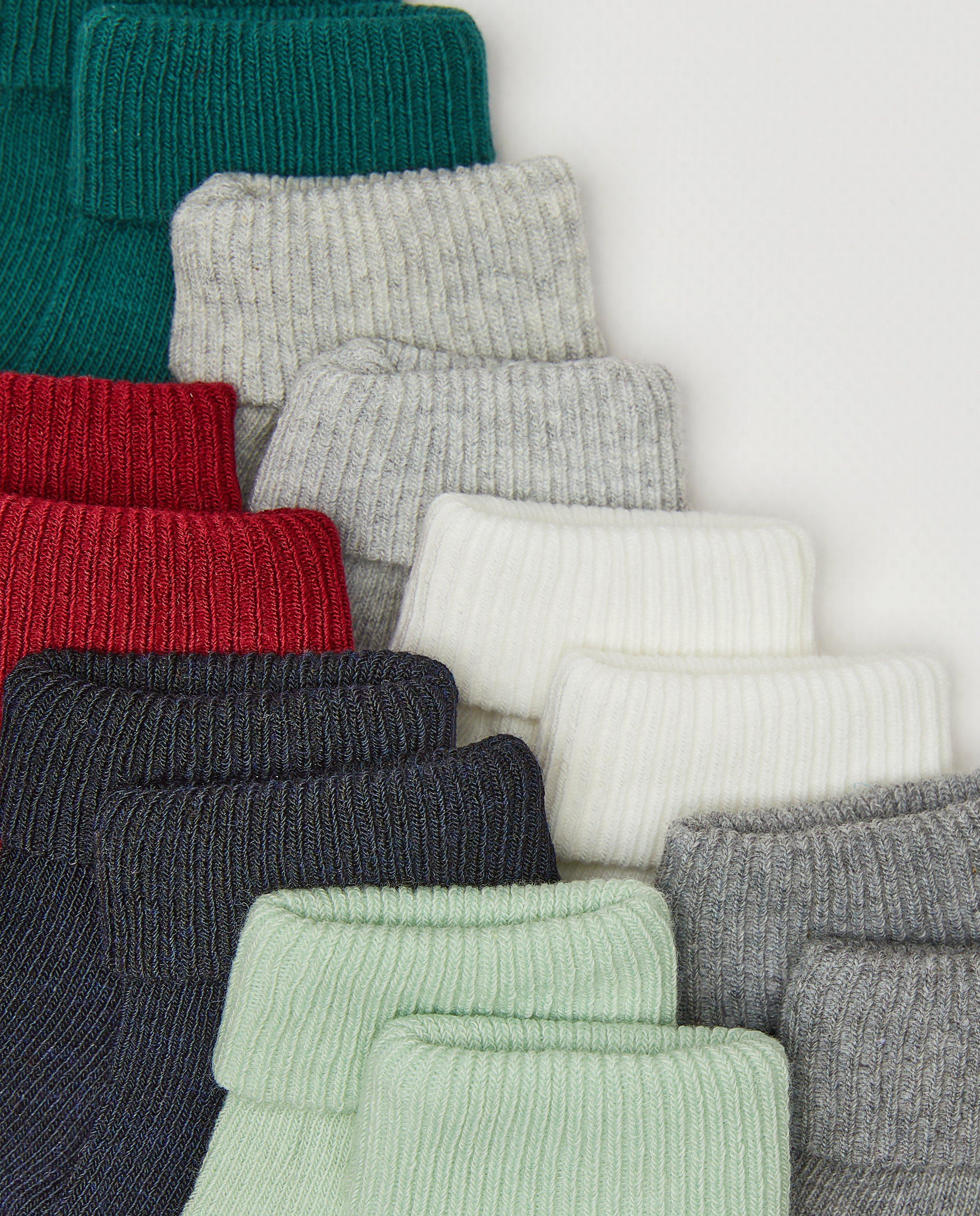 Set van 7 paar babykousen - Product Detail - khaki - afbeelding nummer 2