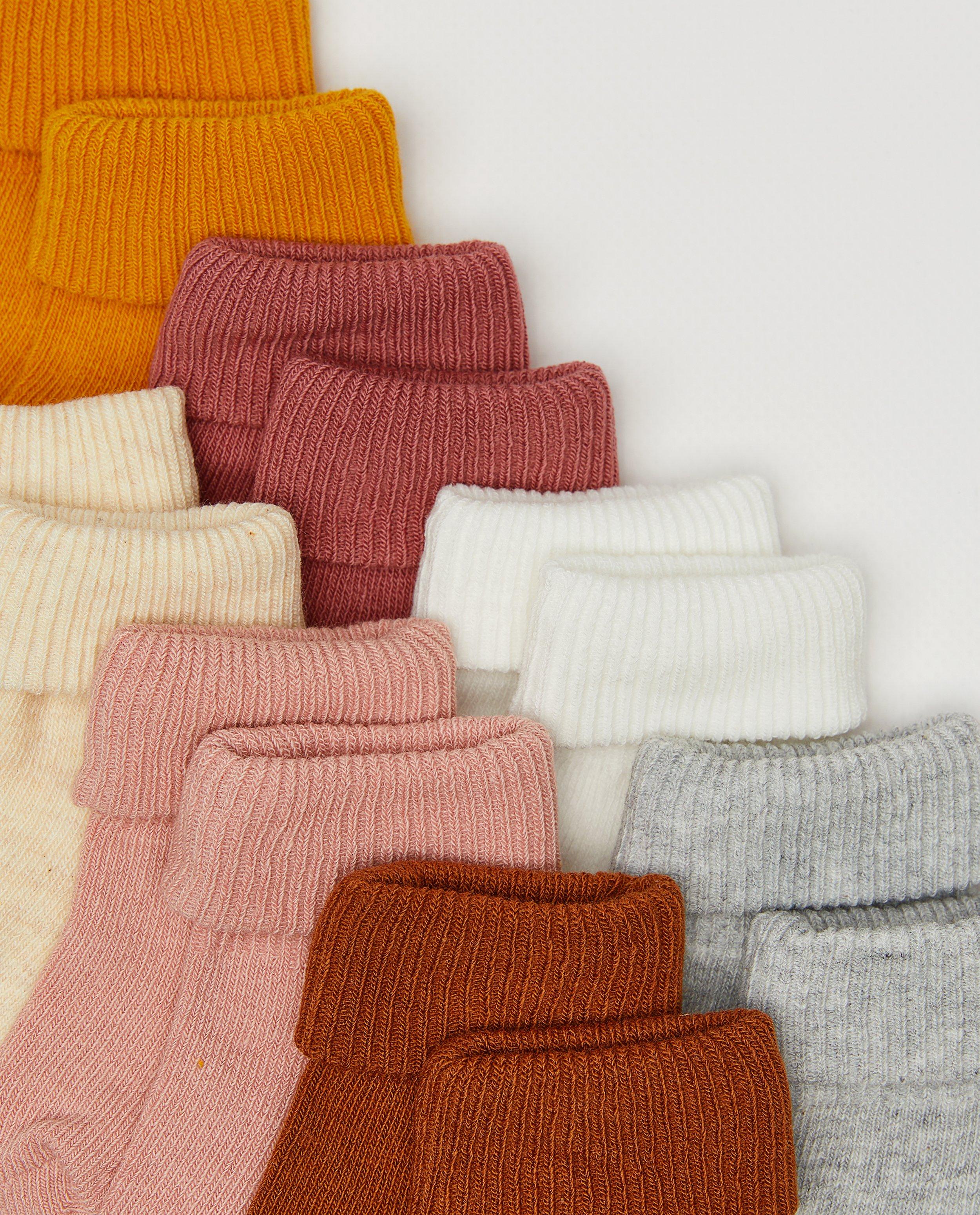 Set van 7 paar babykousen - Product Detail - roze - afbeelding nummer 2