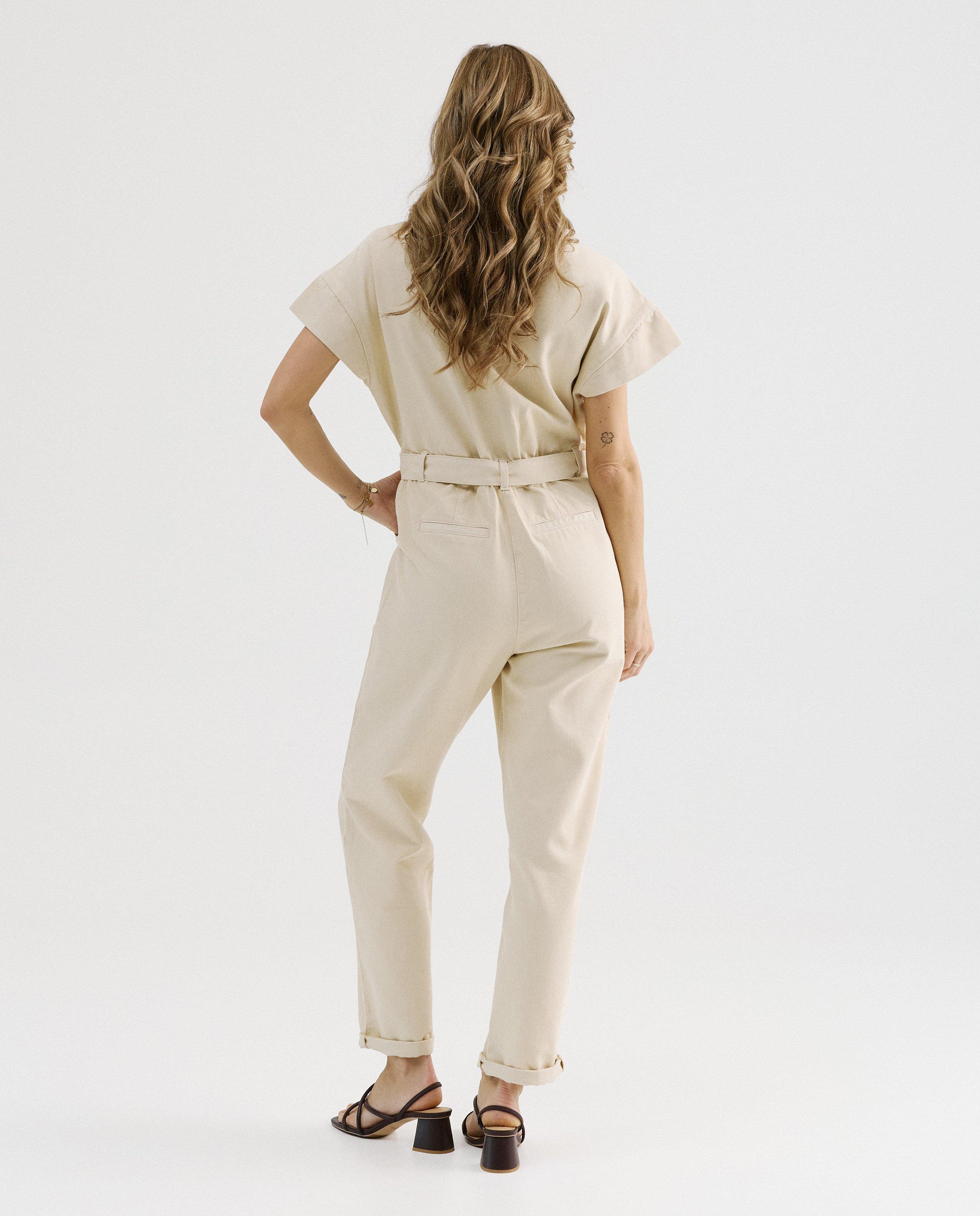 Beige jumpsuit - Product Detail - lichtbeige - afbeelding nummer 2