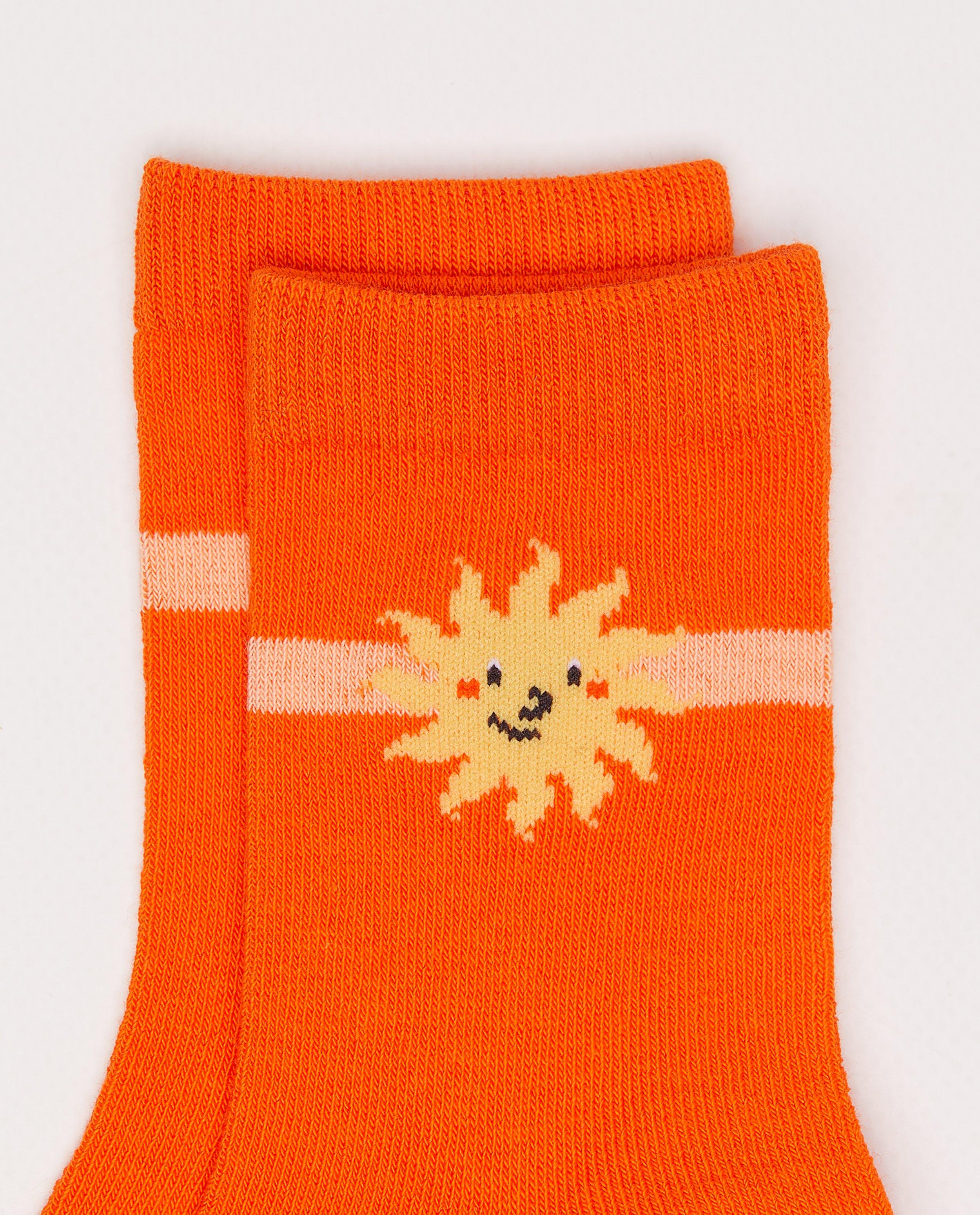 Chaussettes - Chaussettes avec soleils brod&eacute;s