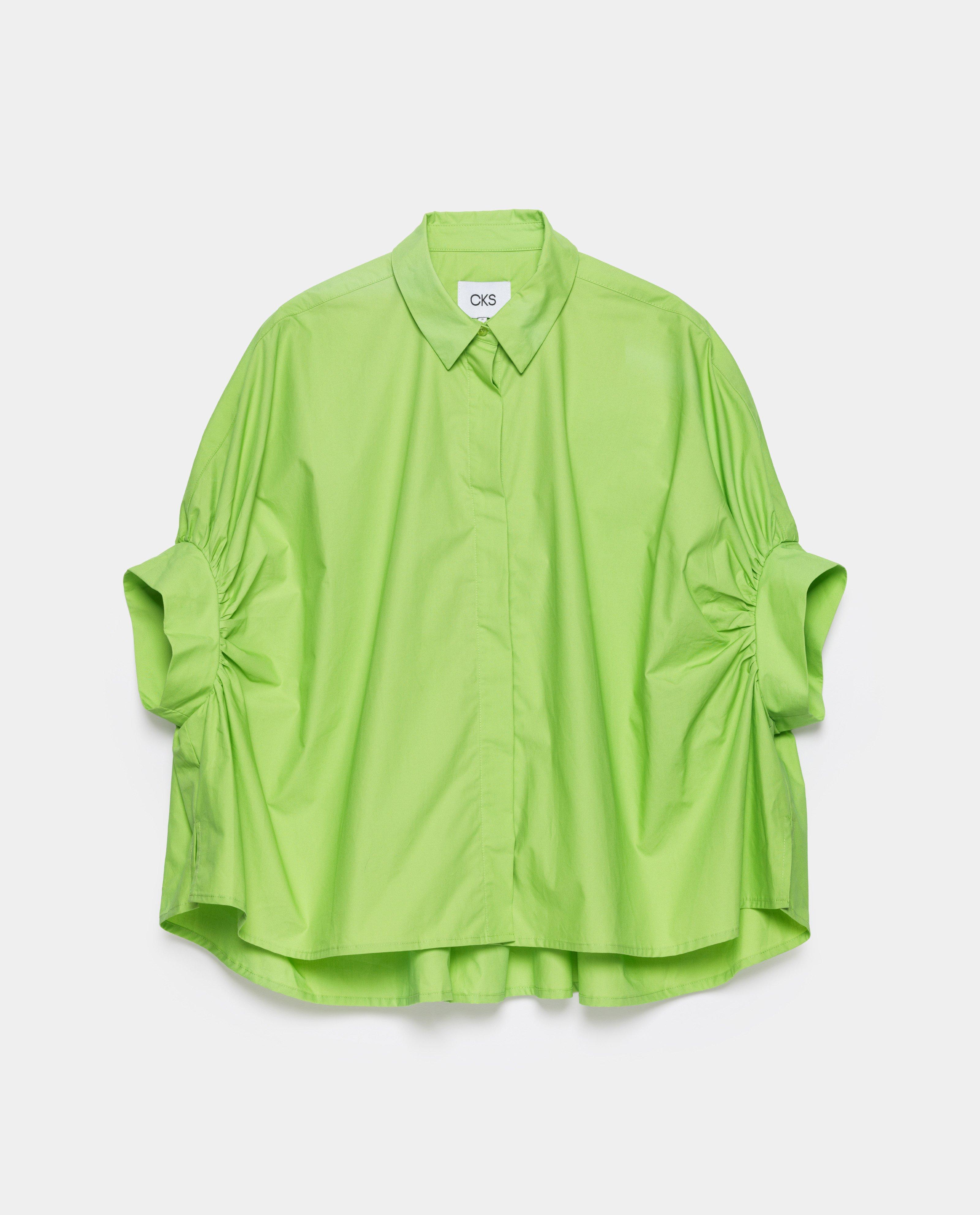 Groene hemdblouse - Product Detail - felgroen - afbeelding nummer 3