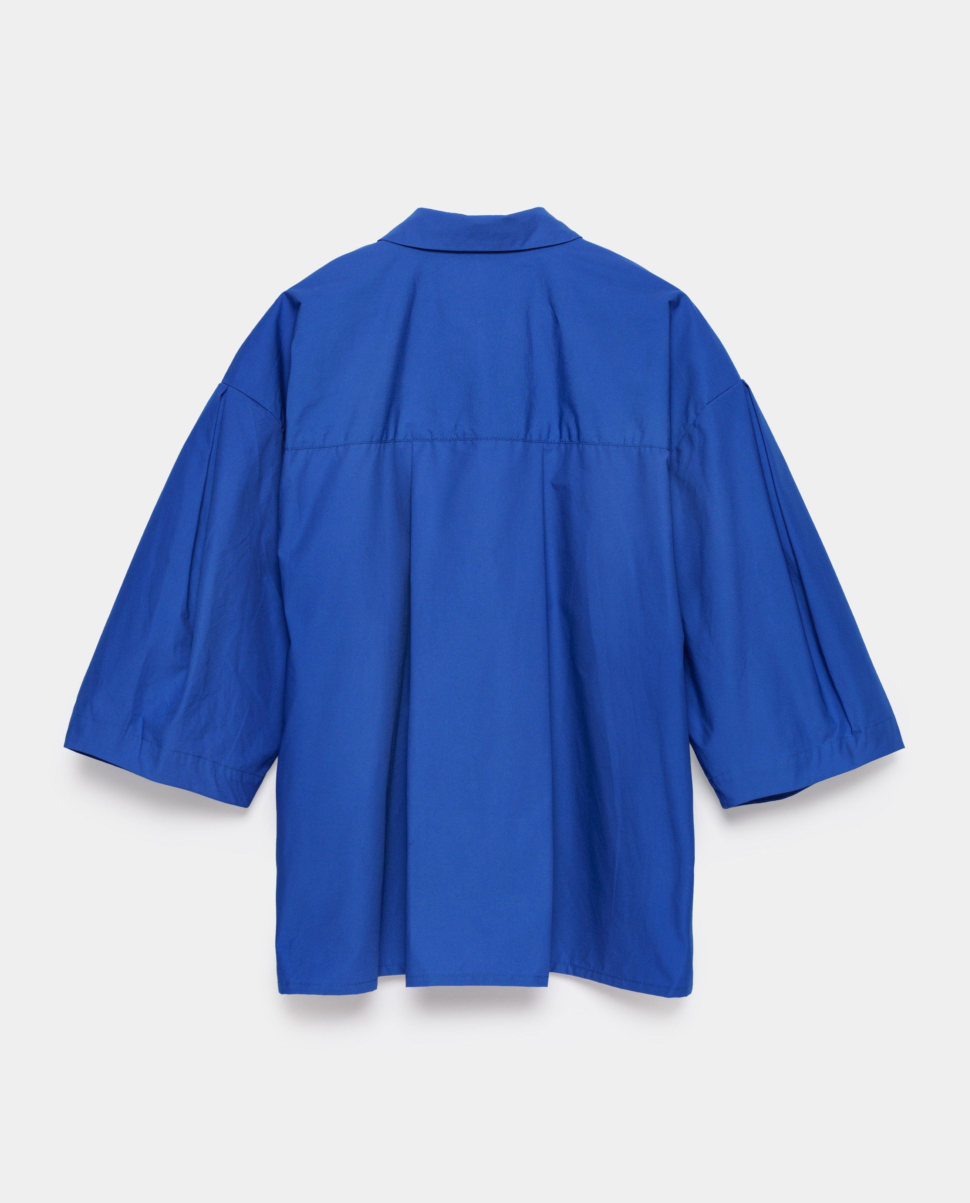 Blauwe hemdblouse - Product Detail - felblauw - afbeelding nummer 5