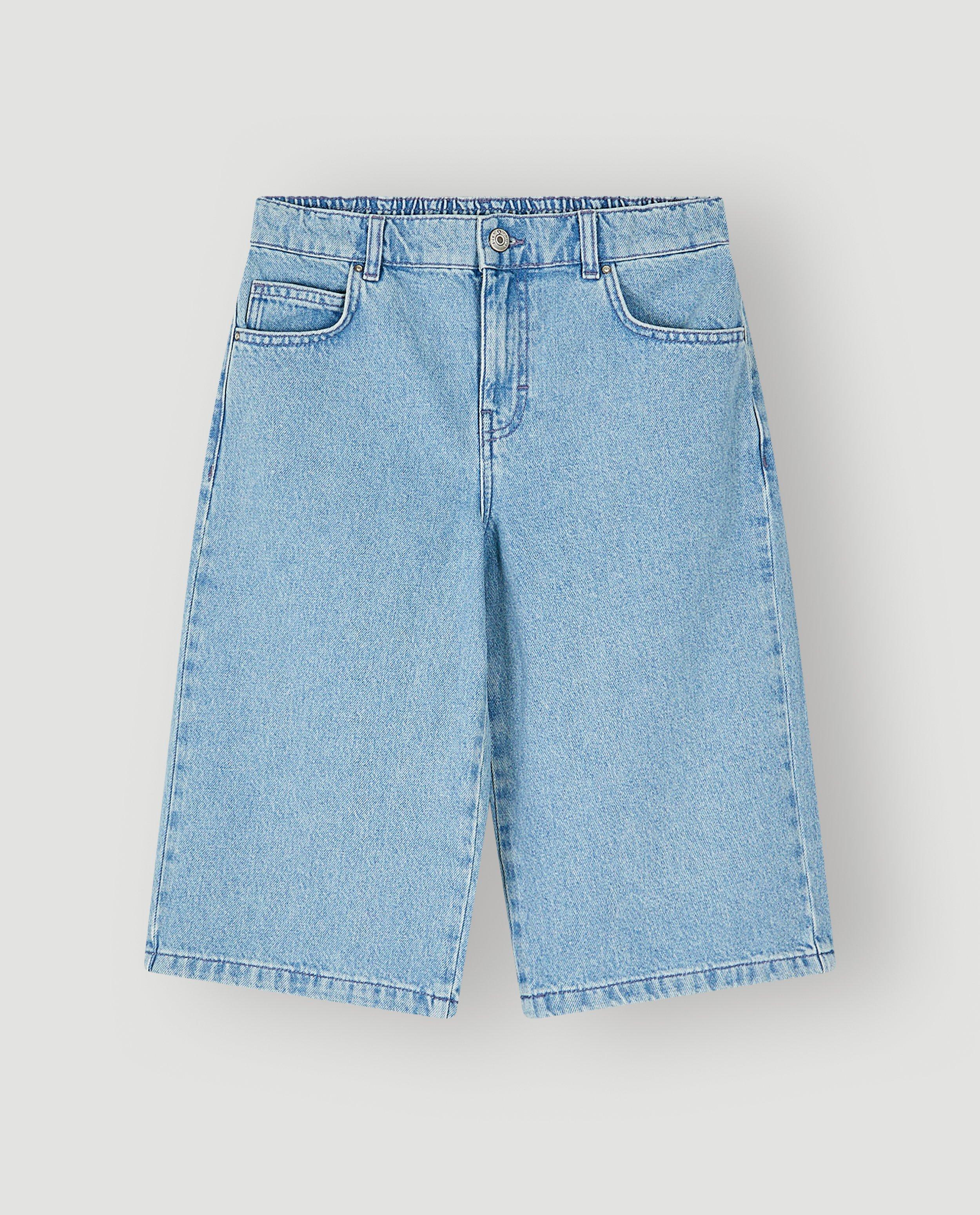 Short en jean bleu - D&eacute;tails du produit - bleu clair - image num&eacute;ro 4