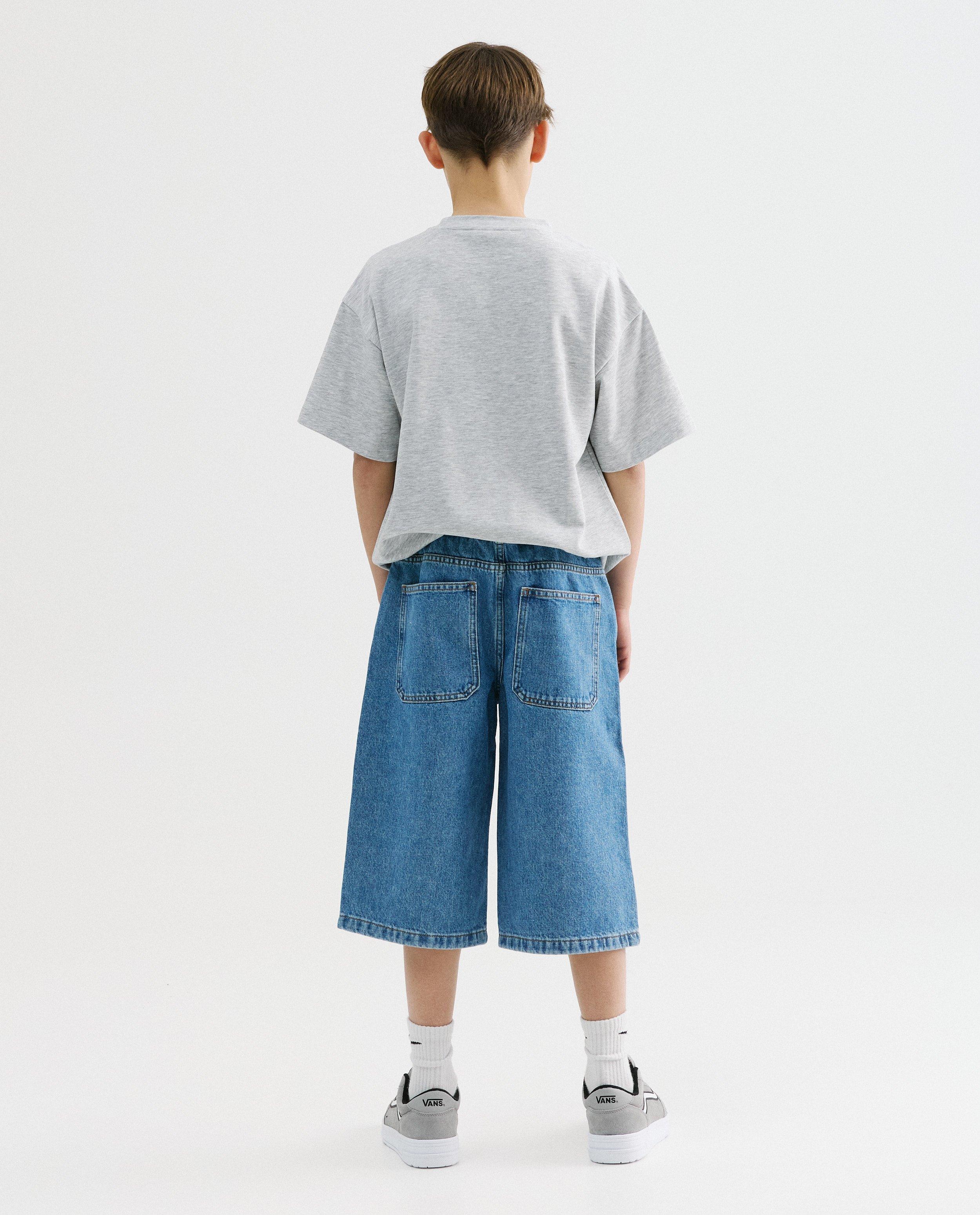 Short en jean bleu - D&eacute;tails du produit - bleu - image num&eacute;ro 2