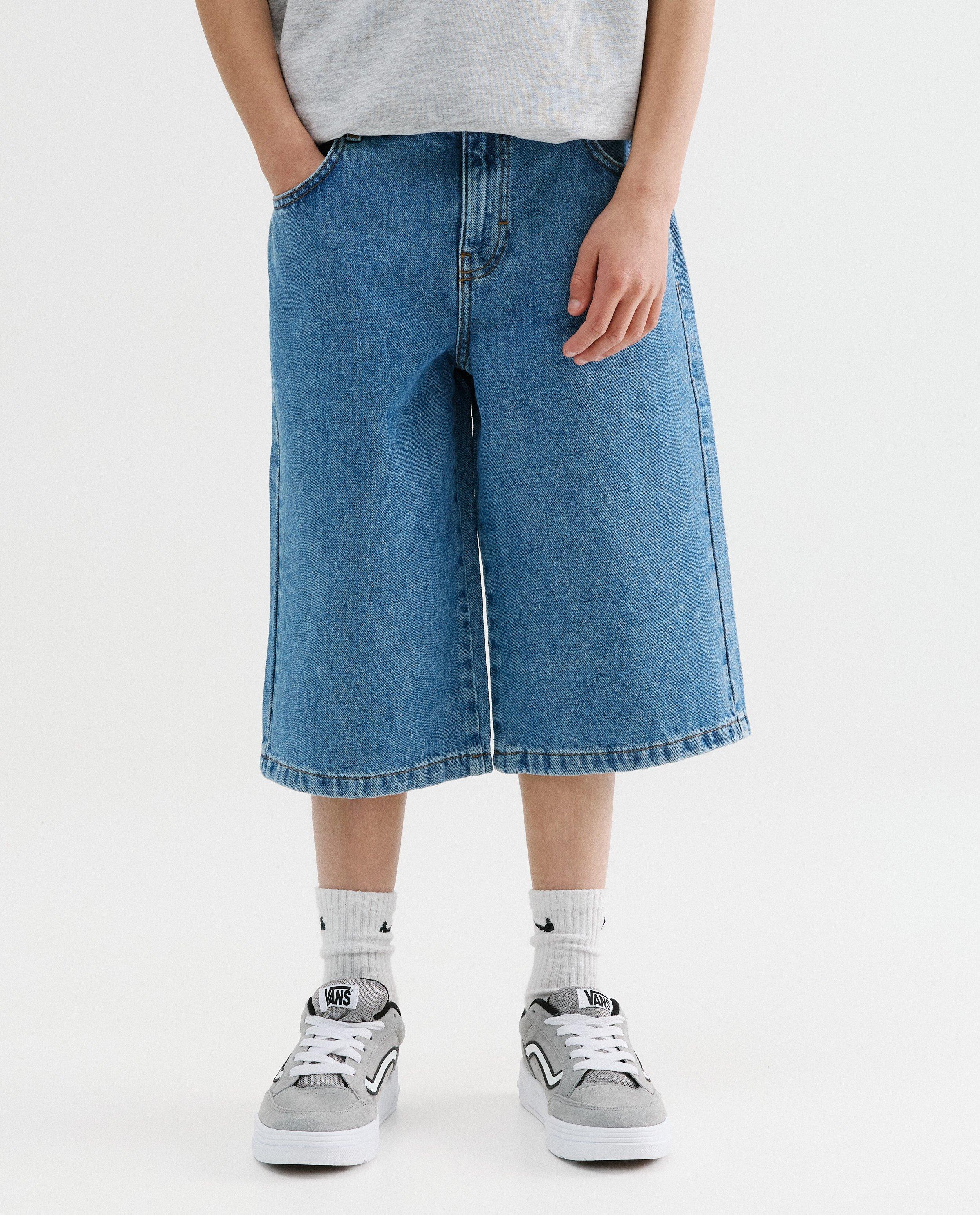Short en jean bleu - D&eacute;tails du produit - bleu - image num&eacute;ro 3