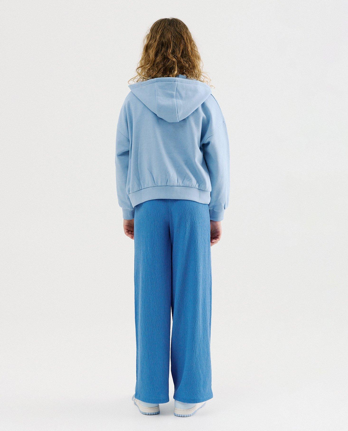 Sweat zipp&eacute; - D&eacute;tails du produit - bleu - image num&eacute;ro 3