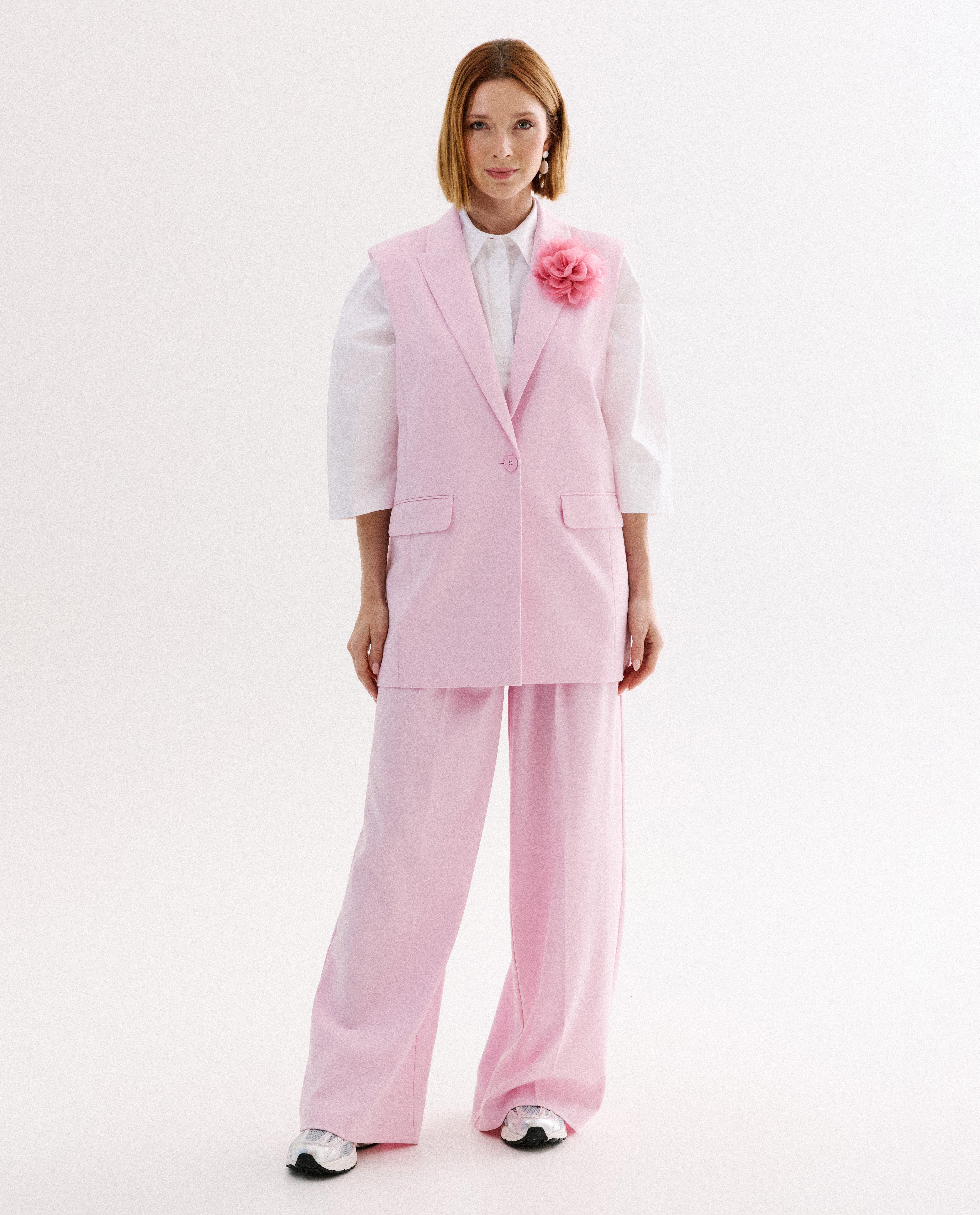 Blazer rose - D&eacute;tails du produit - rose clair - image num&eacute;ro 2