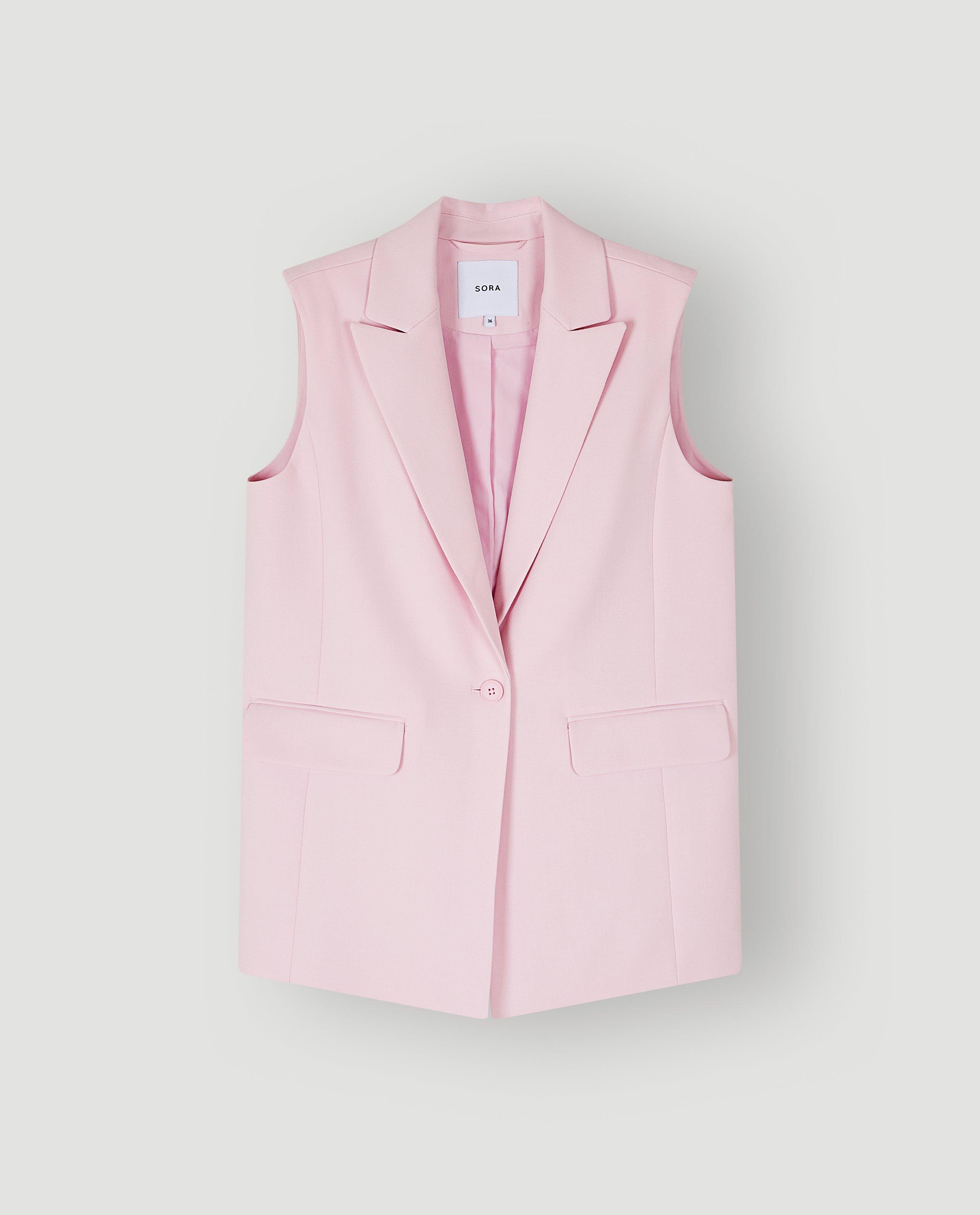 Blazer rose - D&eacute;tails du produit - rose clair - image num&eacute;ro 5