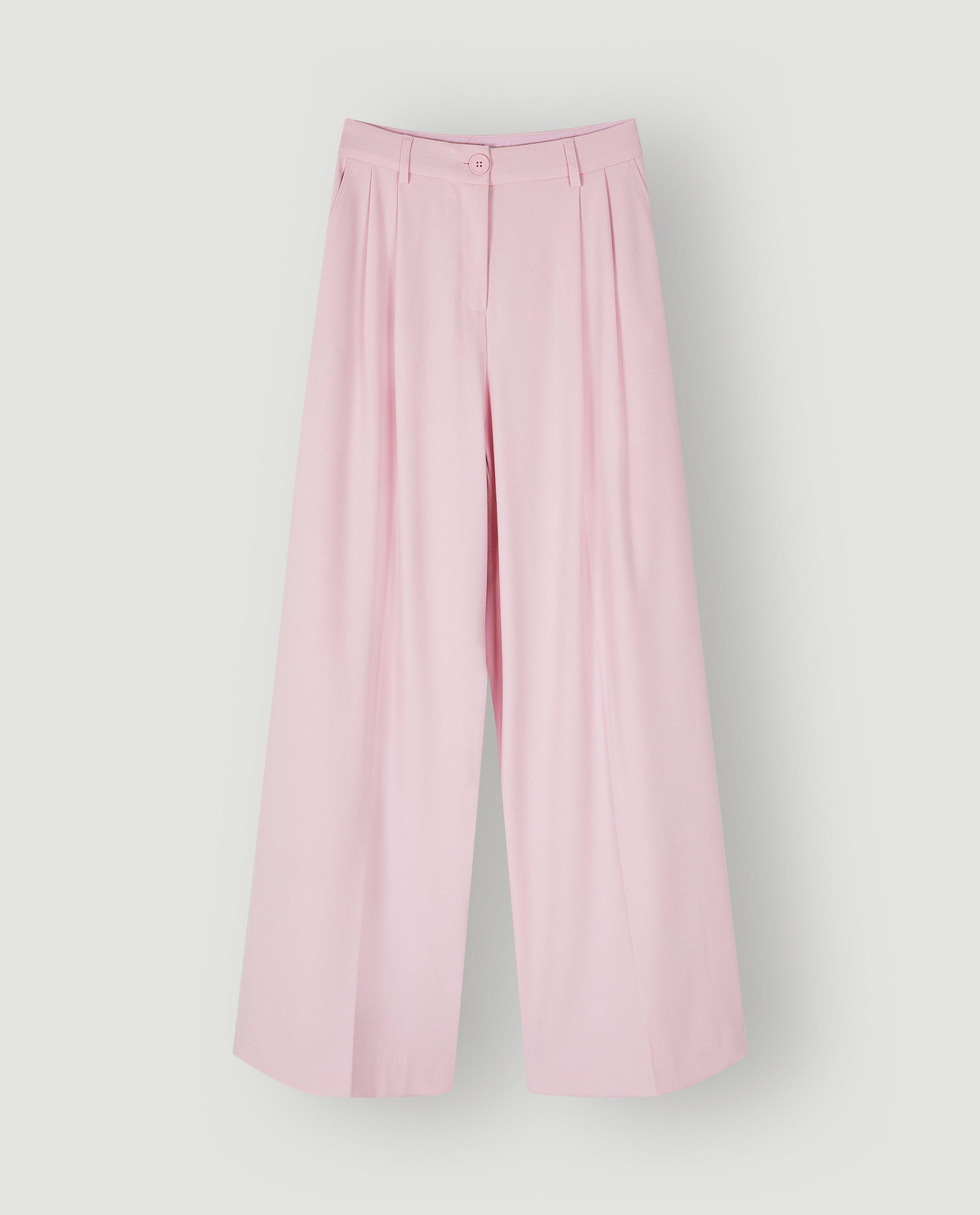 Roze broek, wide leg fit - Product Detail - lichtroze - afbeelding nummer 2