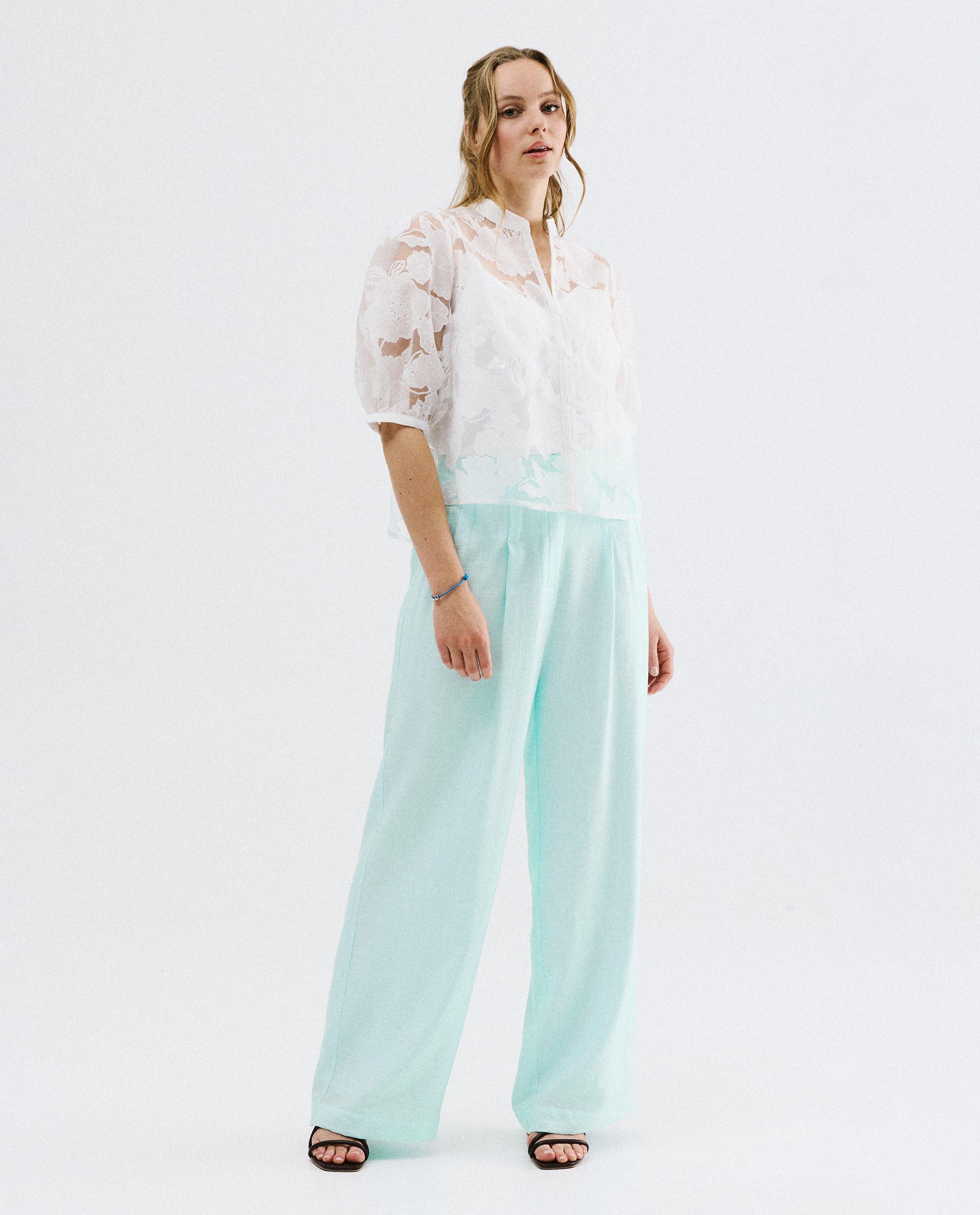 Pantalon vert clair