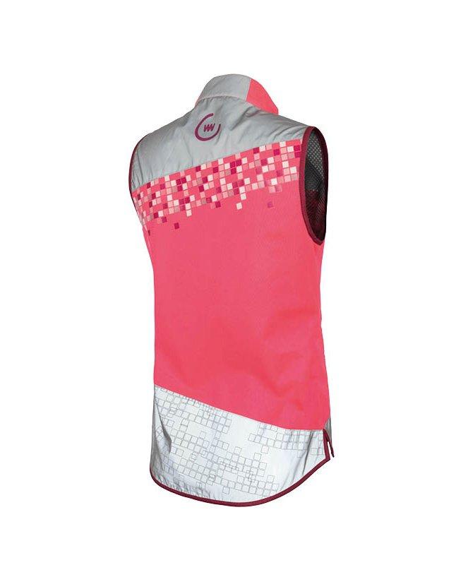 Gilet de s&eacute;curit&eacute; rose fluo - D&eacute;tails du produit - rose - image num&eacute;ro 2
