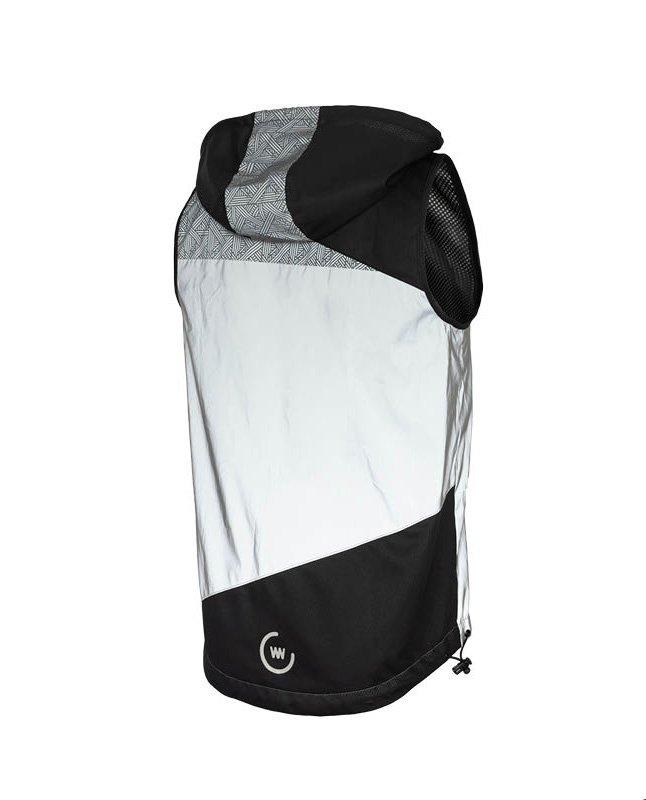 Gilet de s&eacute;curit&eacute; gris fluo - D&eacute;tails du produit - gris clair - image num&eacute;ro 2