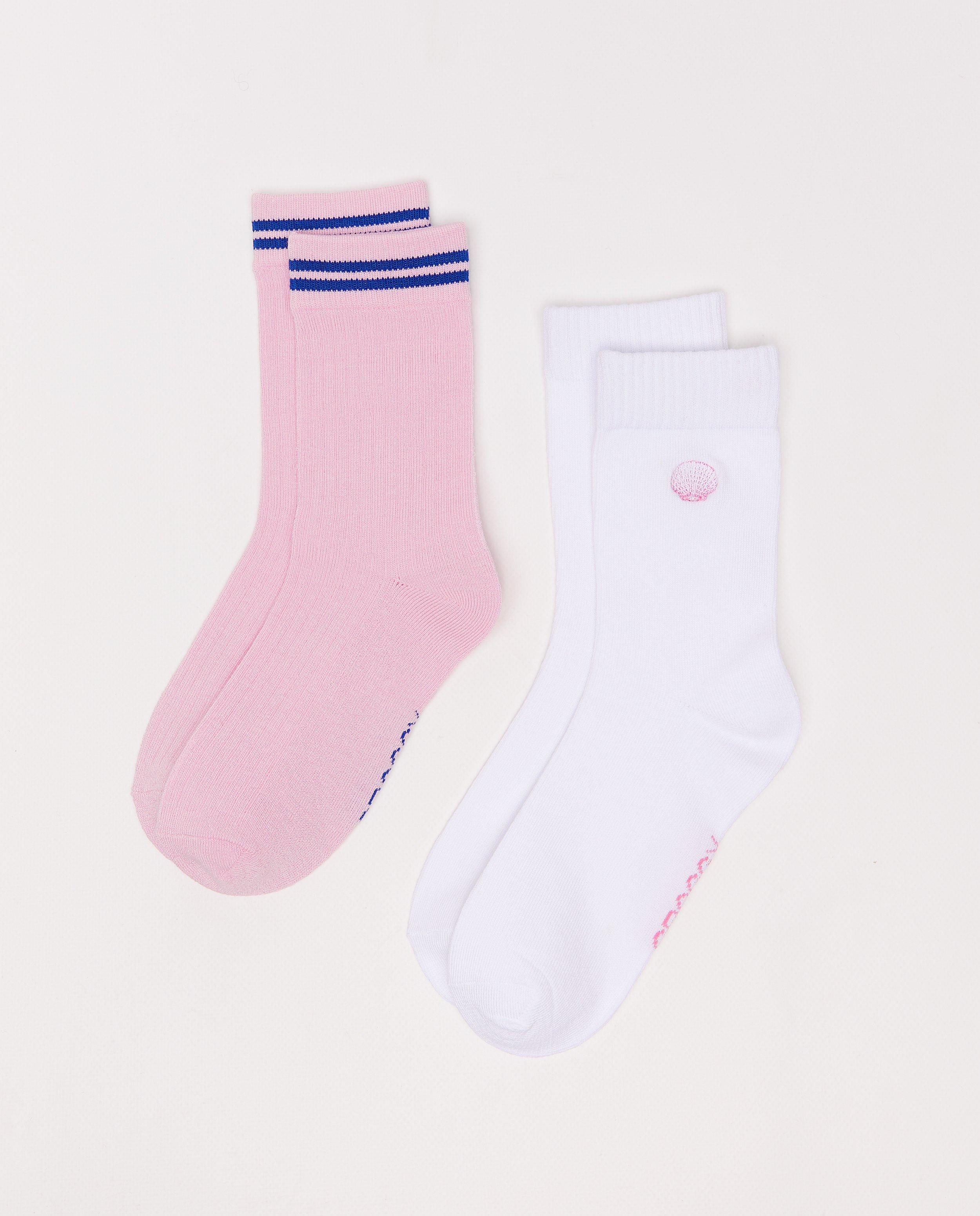 Set van 2 paar kousen - Product Detail - wit - afbeelding nummer 1