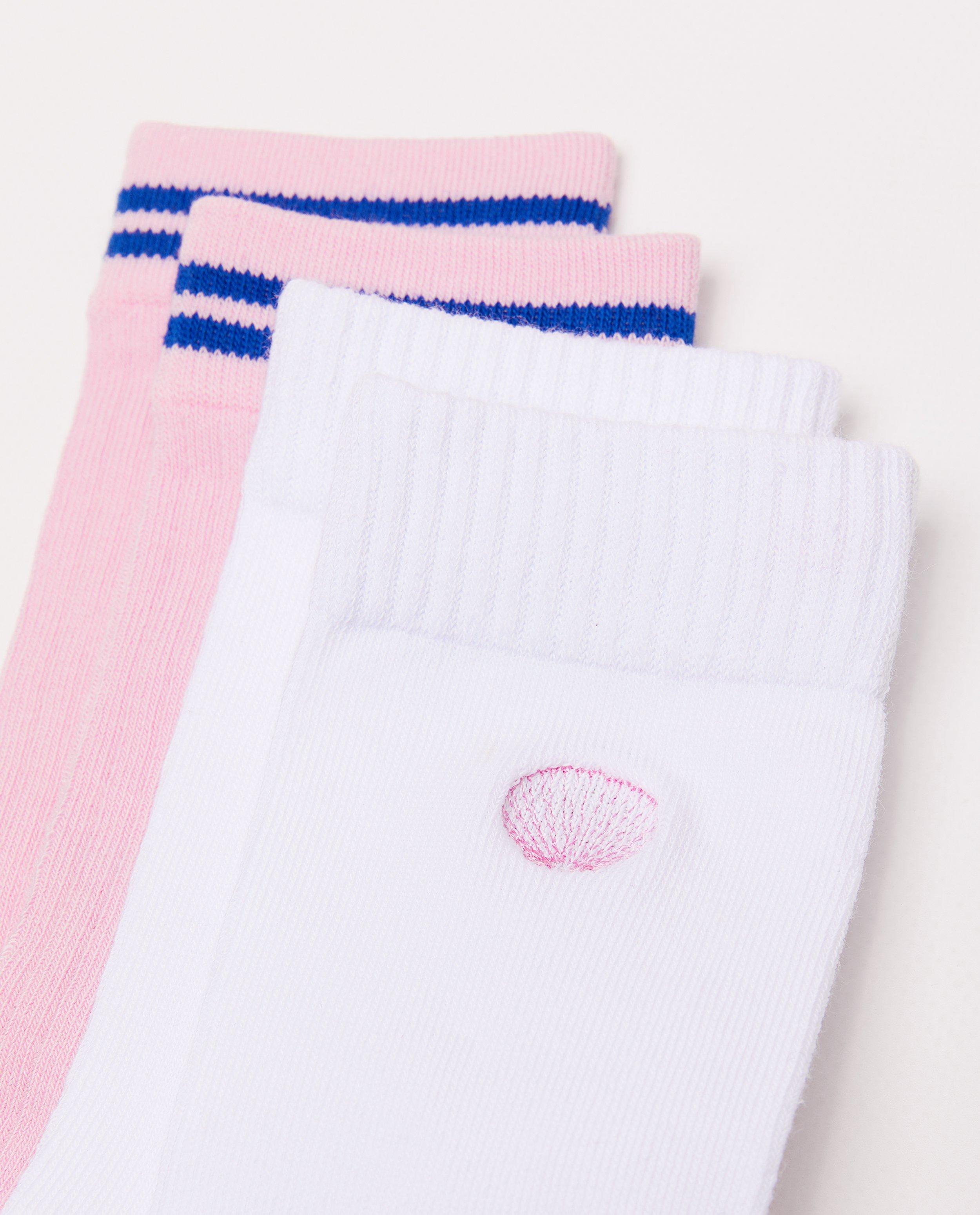 Set van 2 paar kousen - Product Detail - wit - afbeelding nummer 2