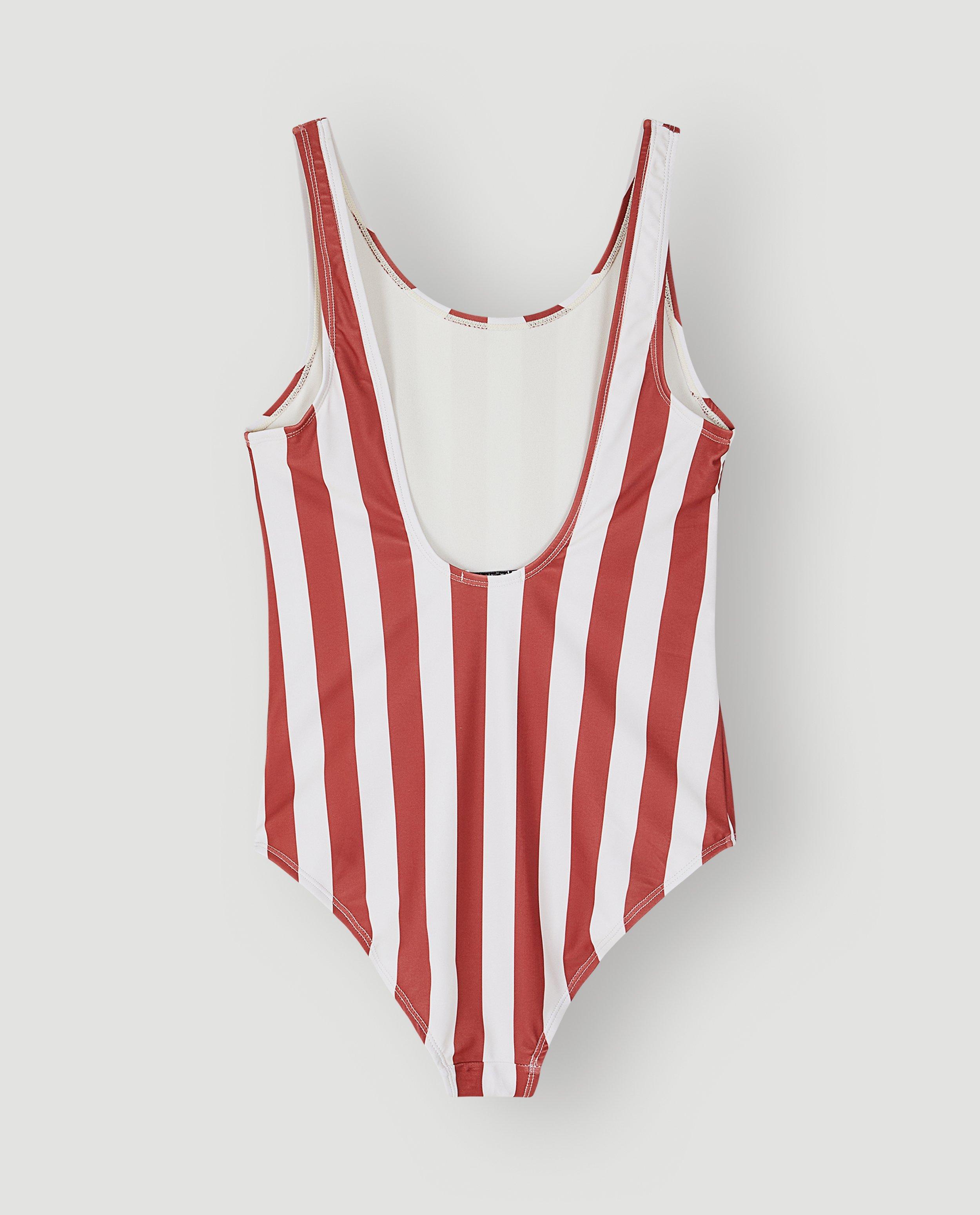 Badpak met textuur, UPF 50+, XS-XXL - Product Detail - lichtrood - afbeelding nummer 2