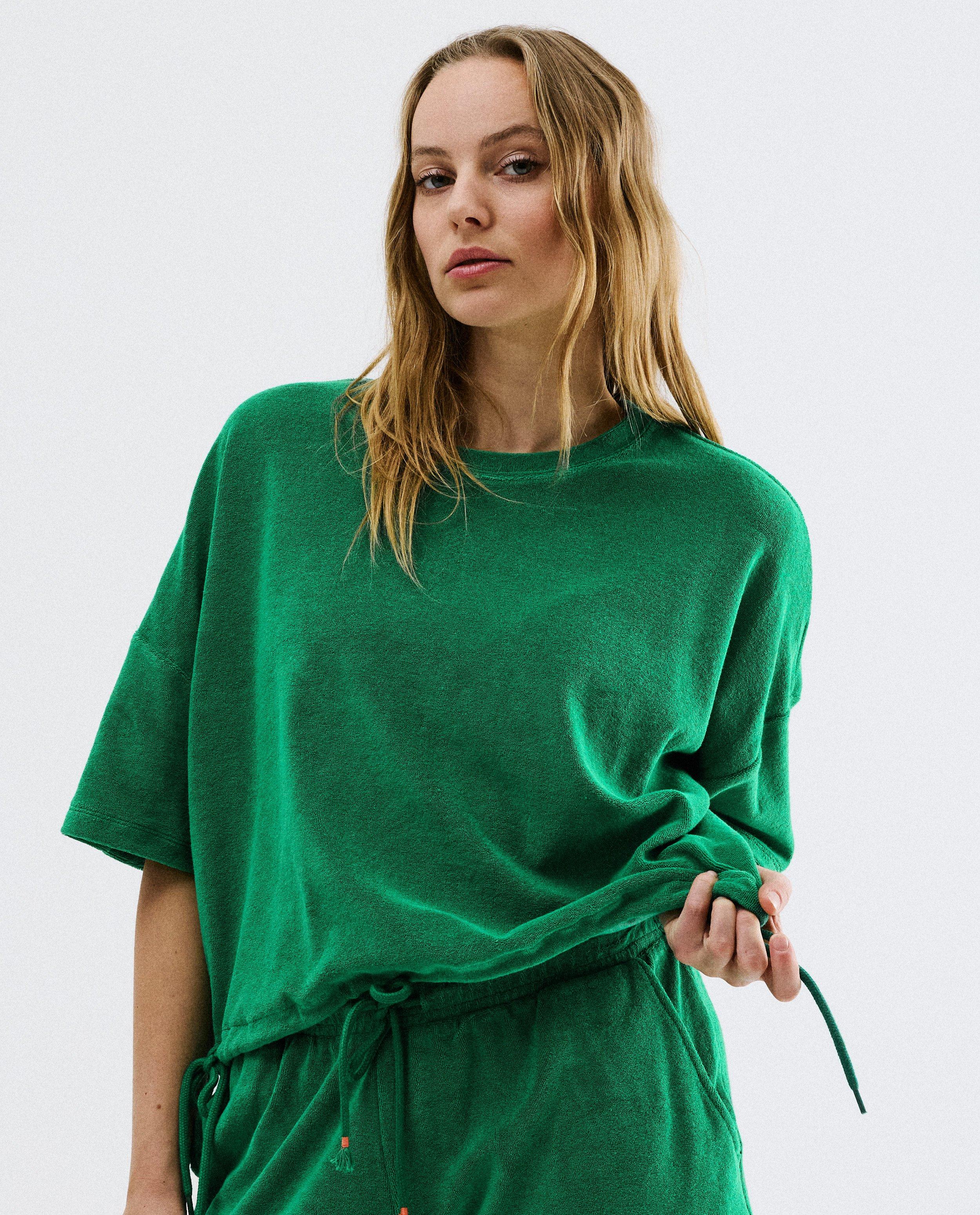 T-shirt avec n&oelig;uds, coupe oversized, XS-XXL