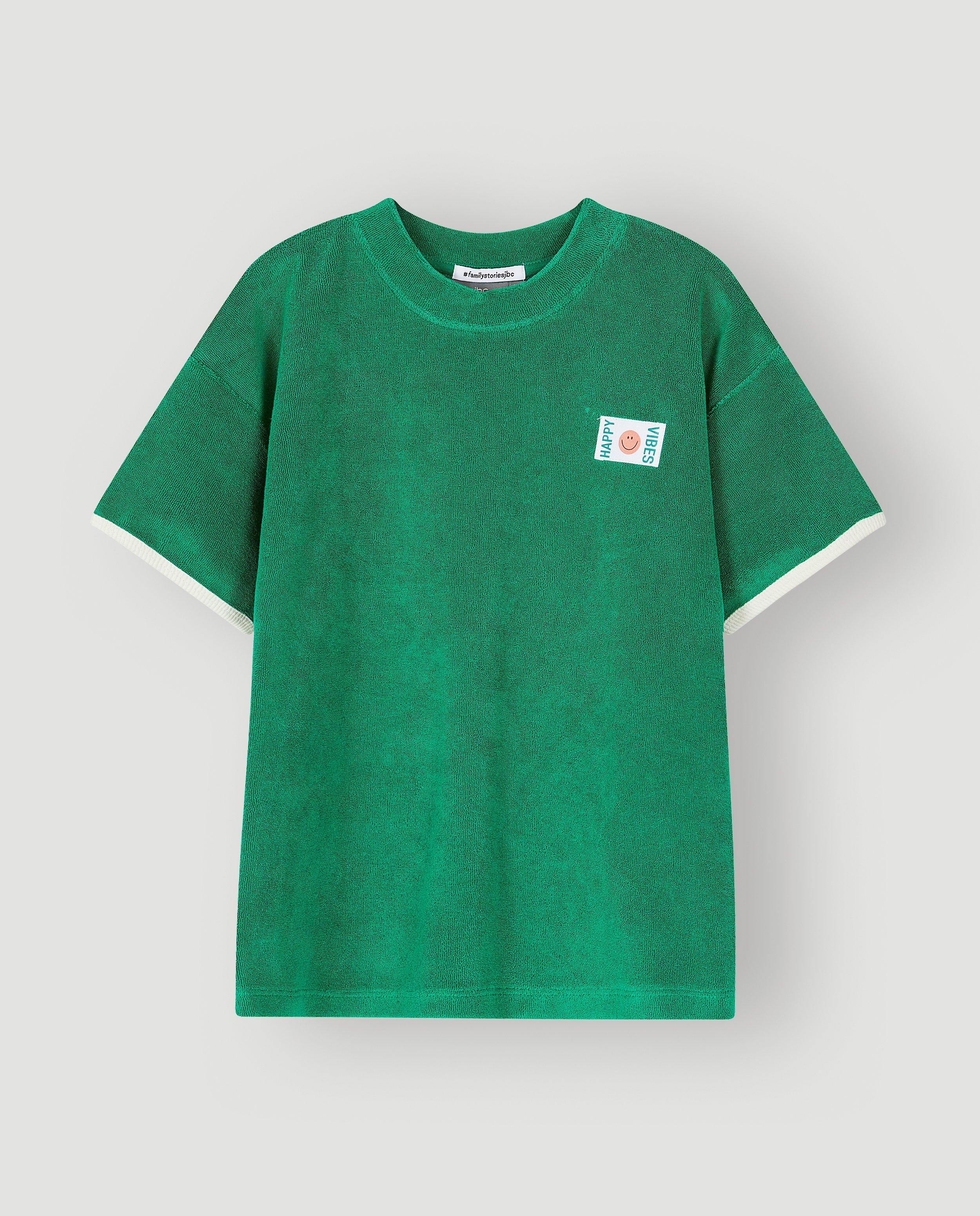 T-shirts - T-shirt van badstof, loose fit, 98-134