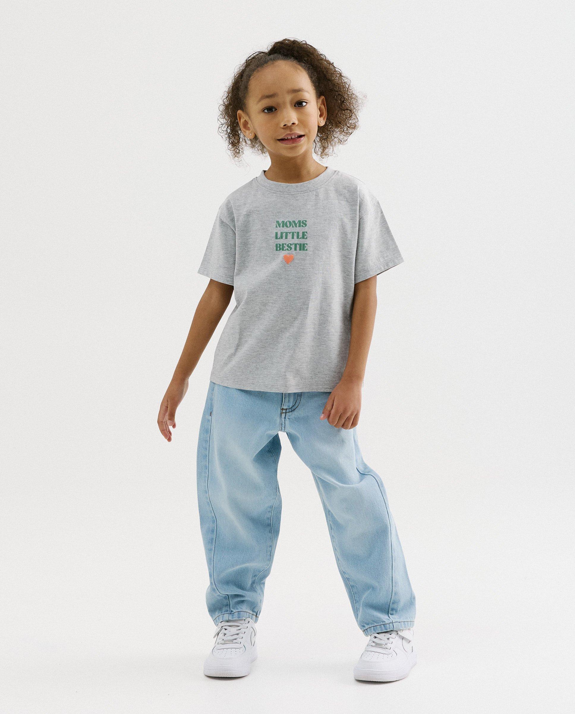 T-shirts - T-shirt avec inscription, coupe loose, unisexe, 98-134