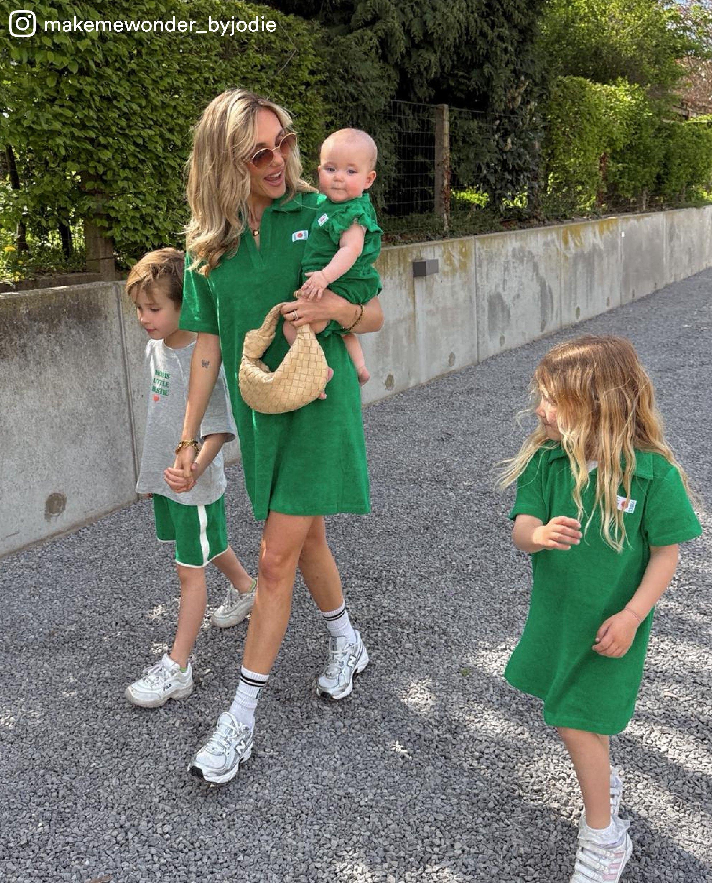 Kleedjes - Jurk van badstof, XS-XXL