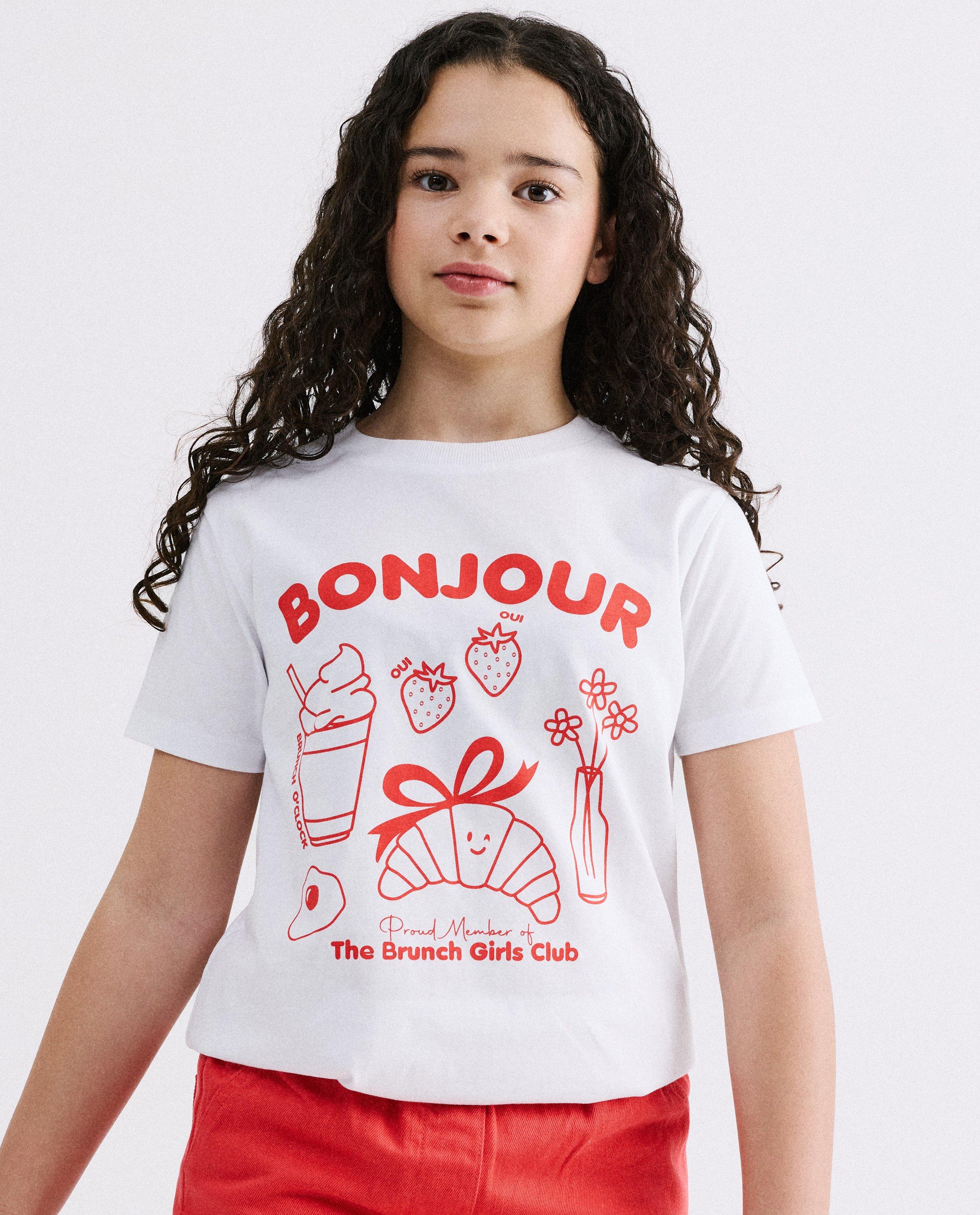 T-shirt avec imprim&eacute; - D&eacute;tails du produit - rouge - image num&eacute;ro 1