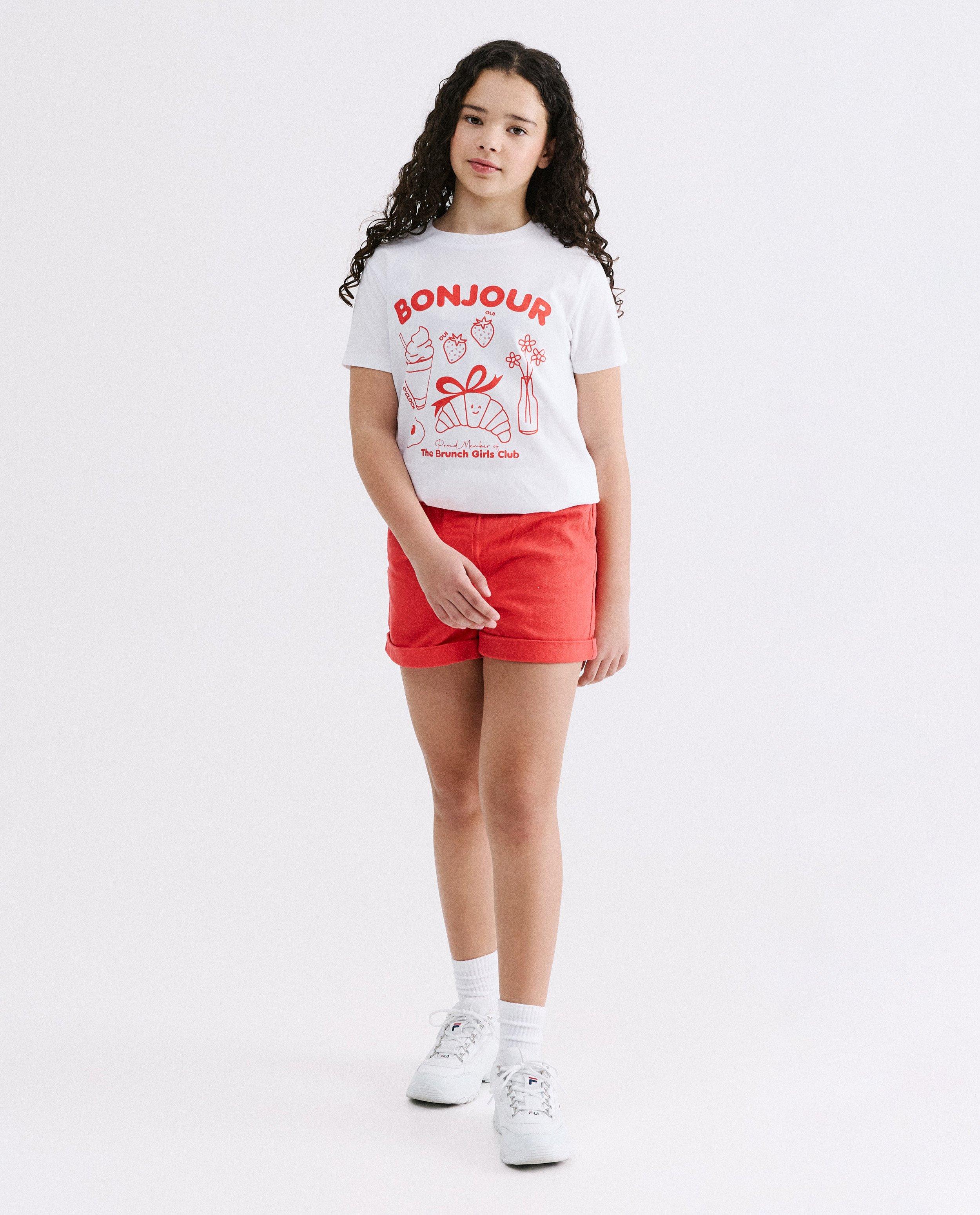 T-shirt avec imprim&eacute; - D&eacute;tails du produit - rouge - image num&eacute;ro 2
